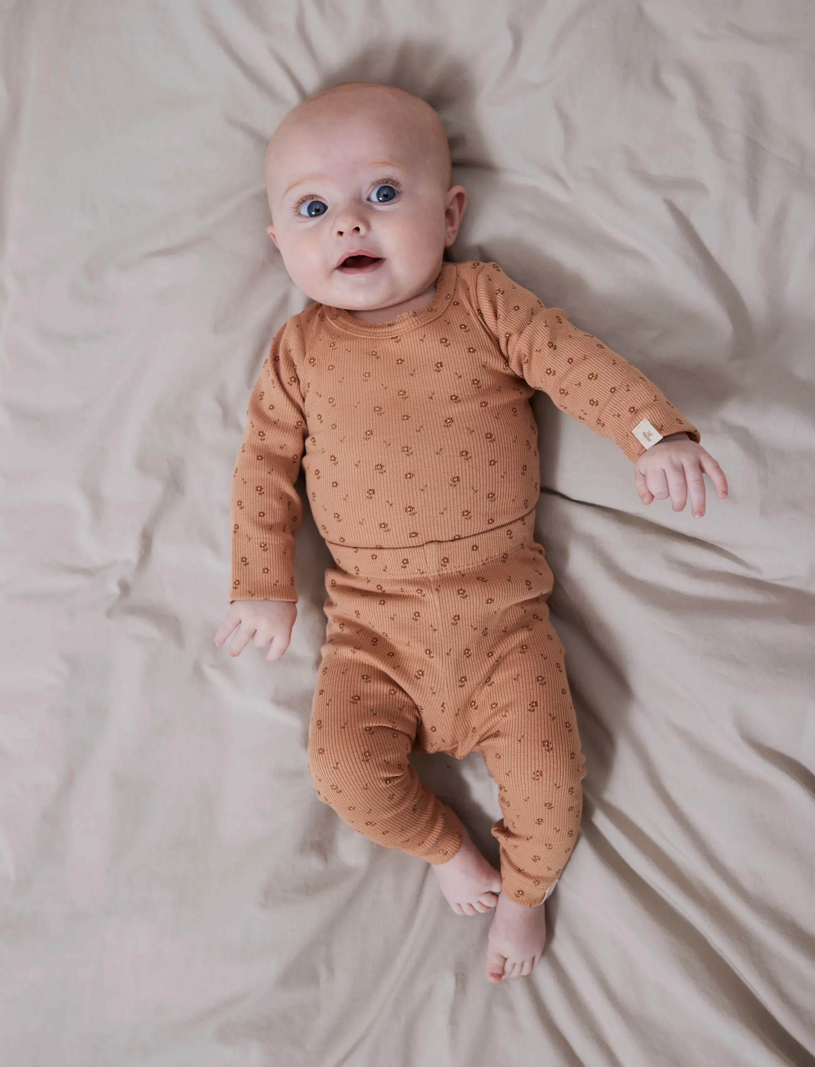 Lil'Atelier Nbfgago Slim Legging Lil Noos, 62, Unterteile, Orange - Leggings, Kinder