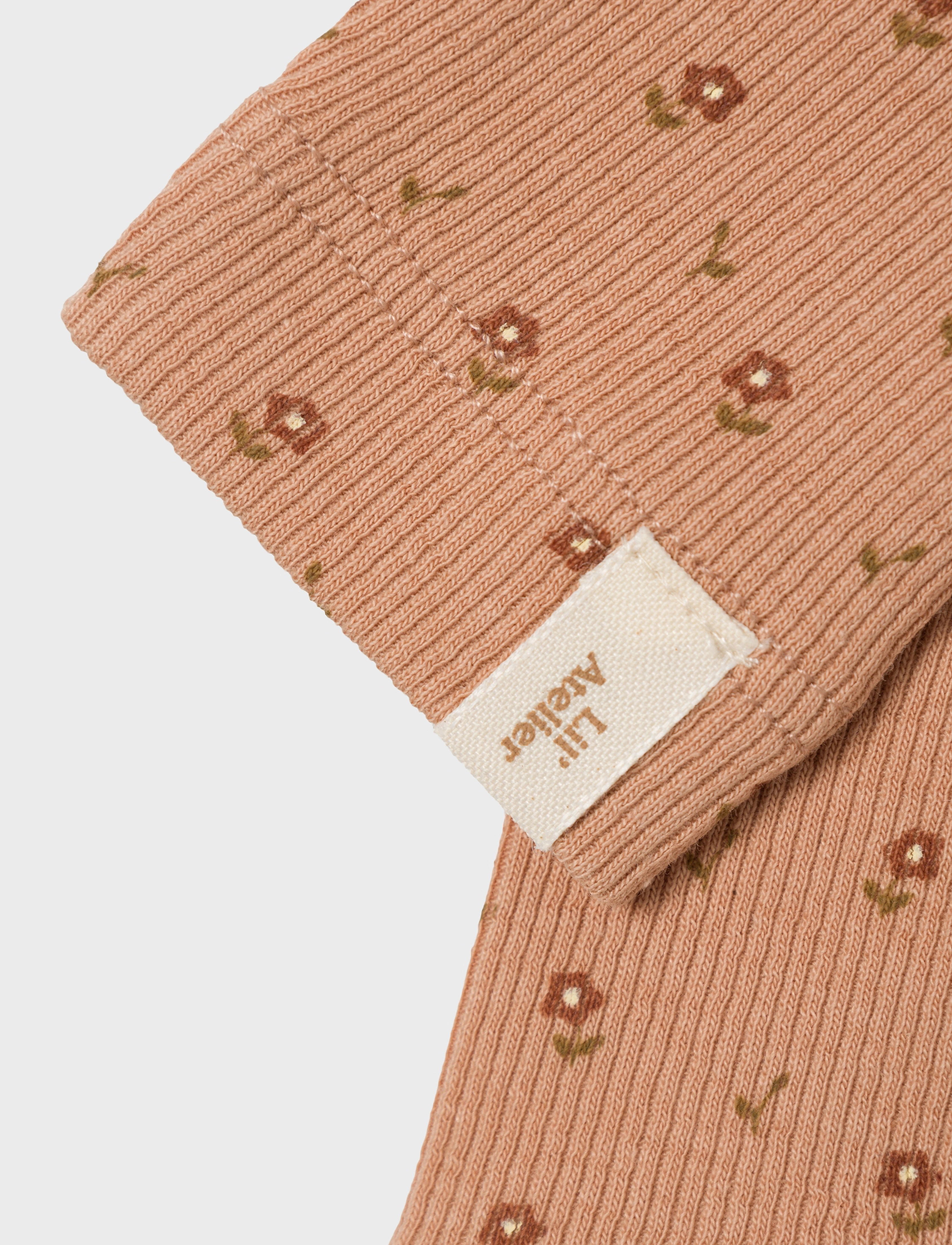Lil'Atelier - NBFGAGO SLIM LEGGING LIL NOOS - leginsy - nougat - 3