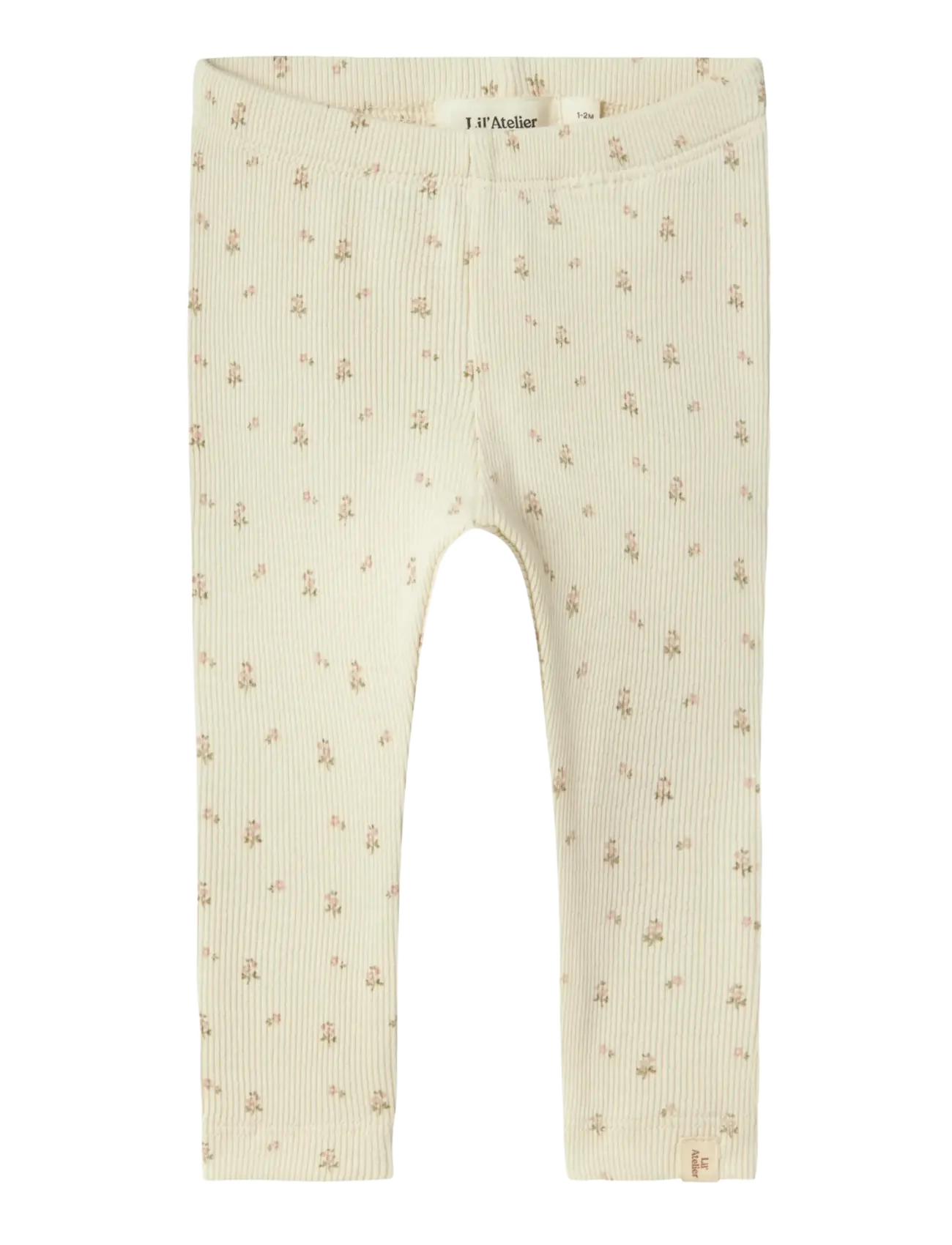 Lil'Atelier NBFGAGO SLIM LEGGING LIL NOOS - Underdele - TURTLEDOVE / cream