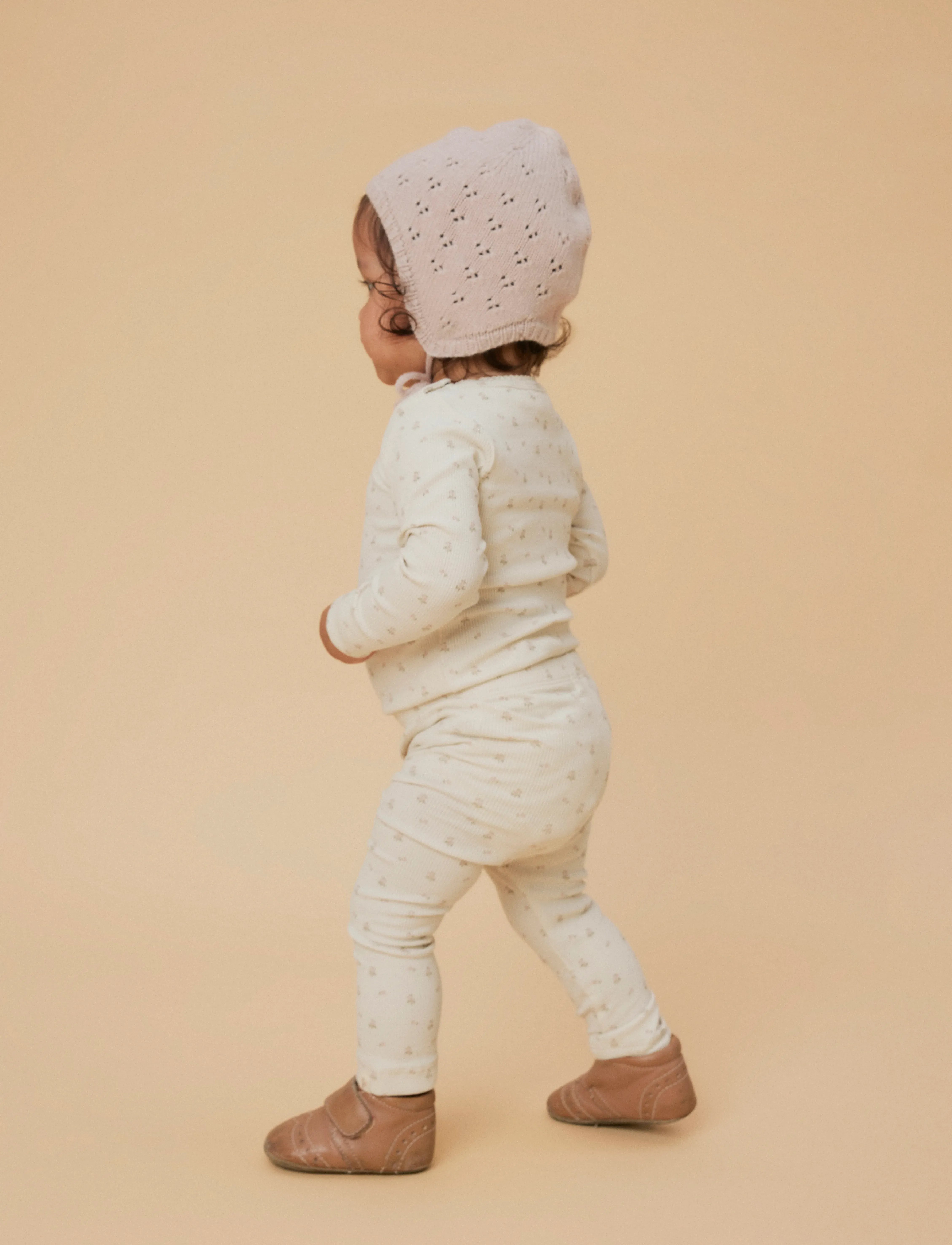 Lil'Atelier - NBFGAGO SLIM LEGGING LIL NOOS - leggings - turtledove - 3
