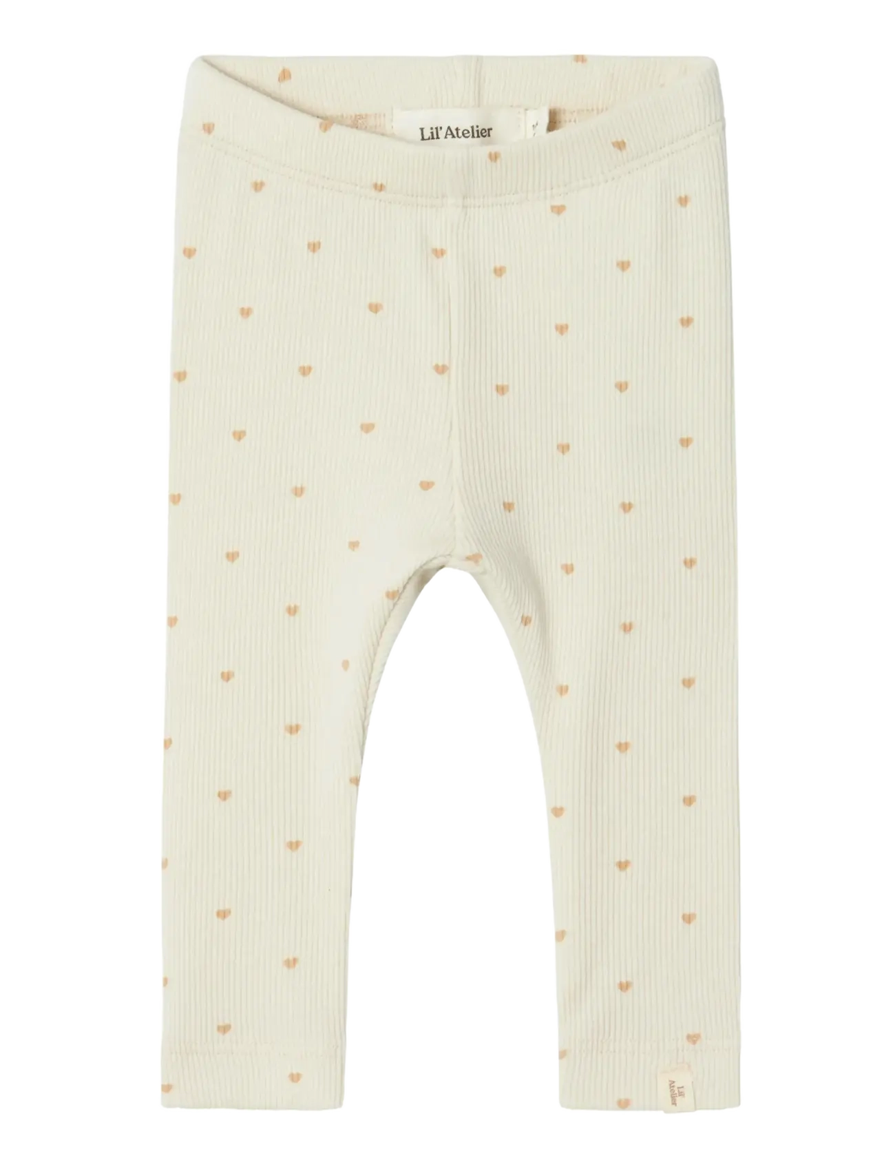 Lil'Atelier NBFGAGO SLIM LEGGING LIL NOOS - Hosen - TURTLEDOVE / cream