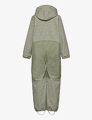 Lil'Atelier - NMFLAALFA SUIT FO AOP LIL - softshell coveralls - oil green - 1