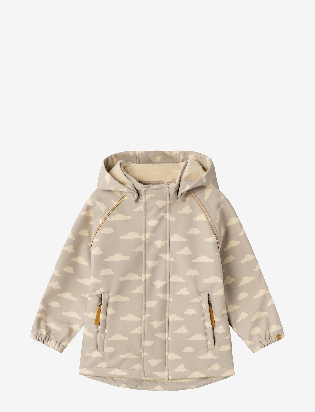 Lil'Atelier - NMMLAALFA SOFTSHELL JACKET FO AOP LIL - pure cashmere - 0