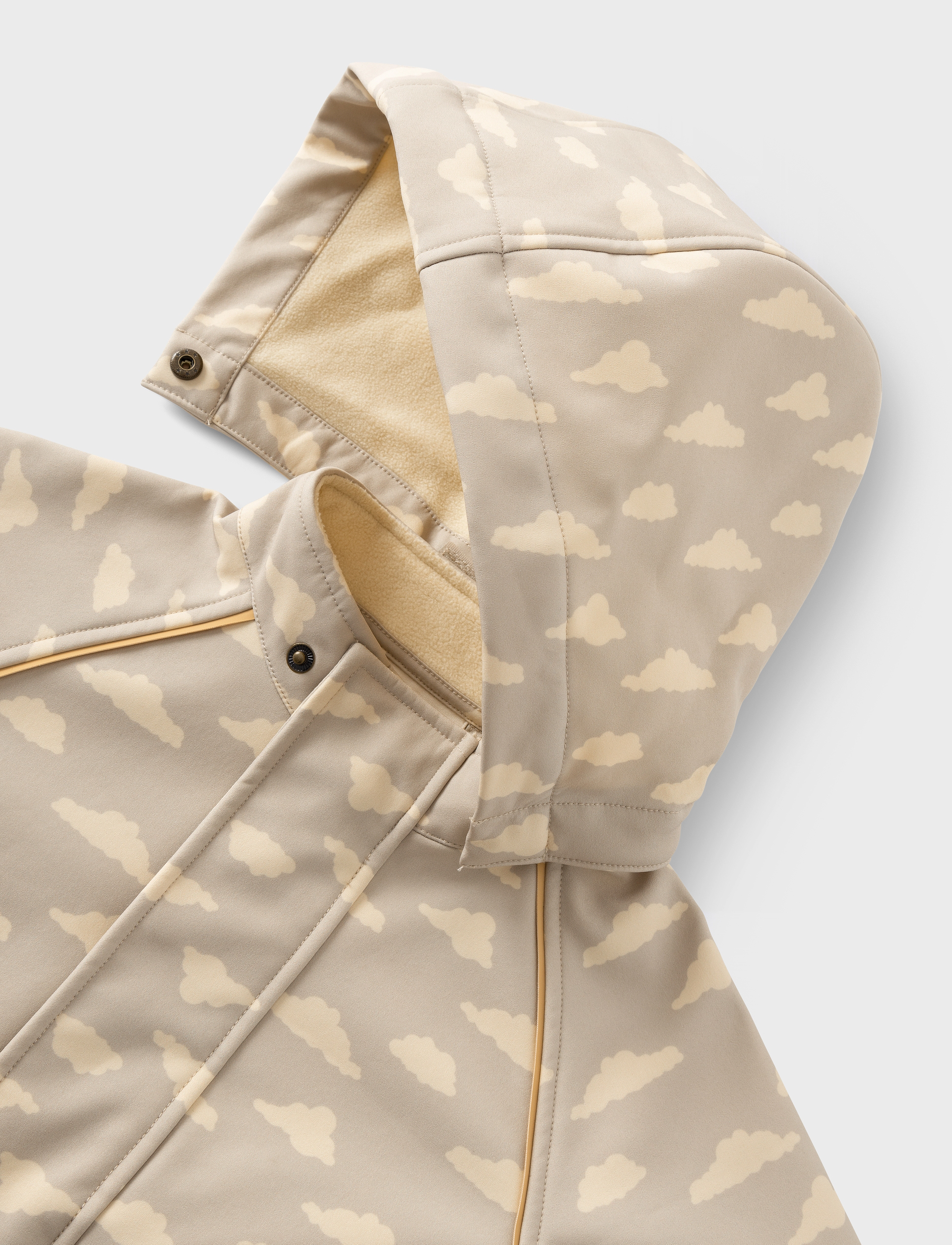 Lil'Atelier - NMMLAALFA SOFTSHELL JACKET FO AOP LIL - pure cashmere - 3