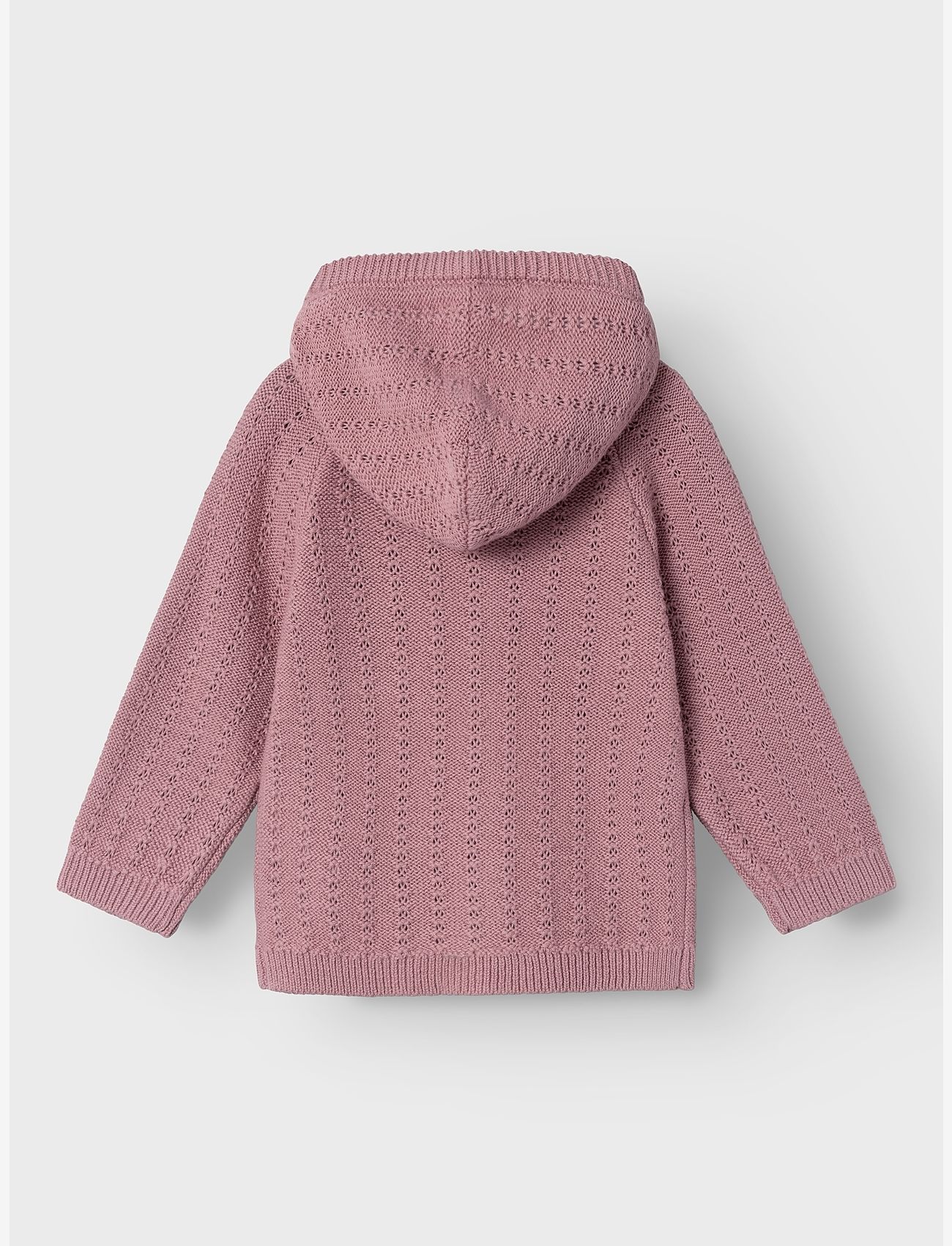 Lil'Atelier - NBFDAIMO LS KNIT JACKET LIL - nostalgia rose - 1