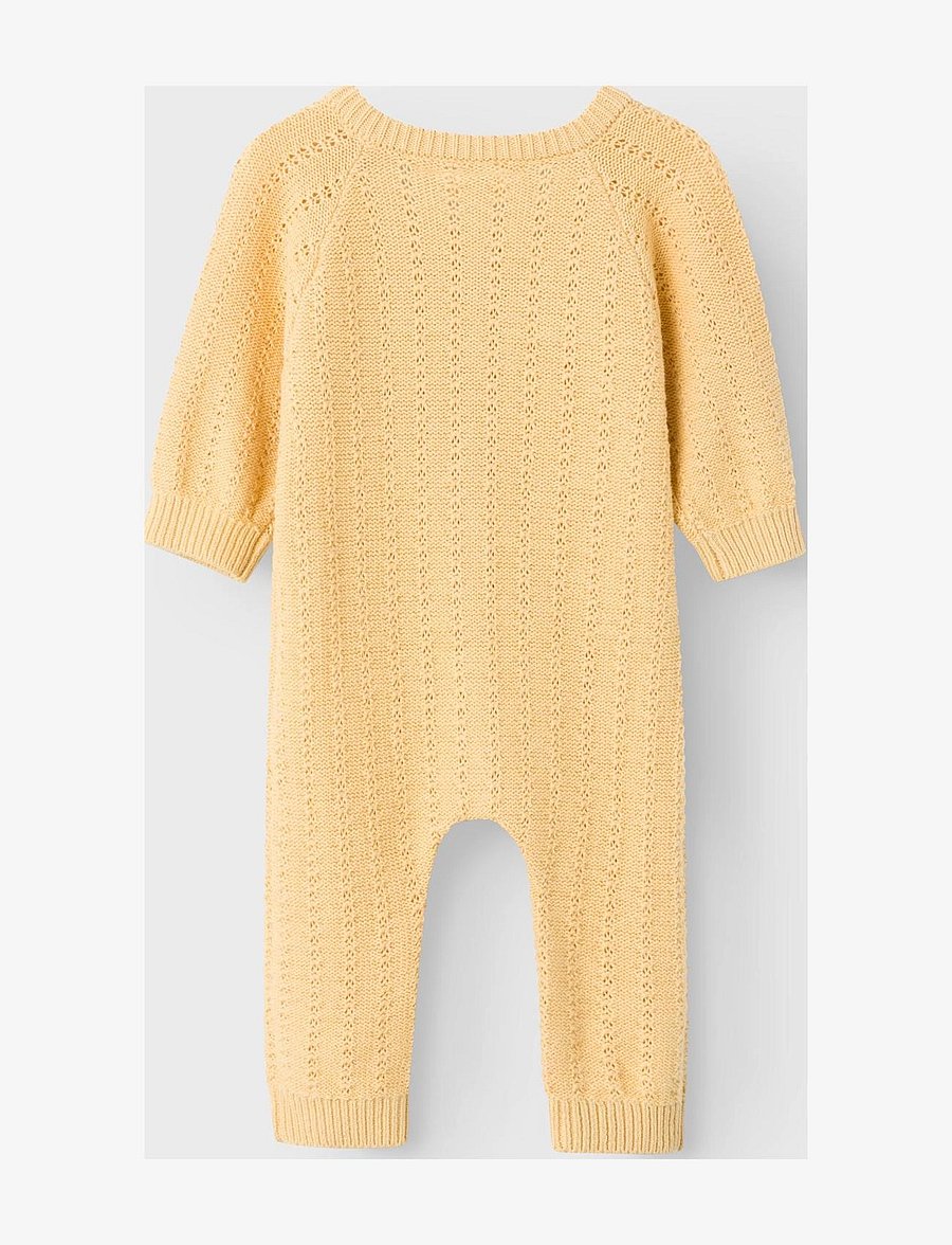 Lil'Atelier - NBFDAIMO LOOSE KNIT SUIT LIL - sahara sun - 2