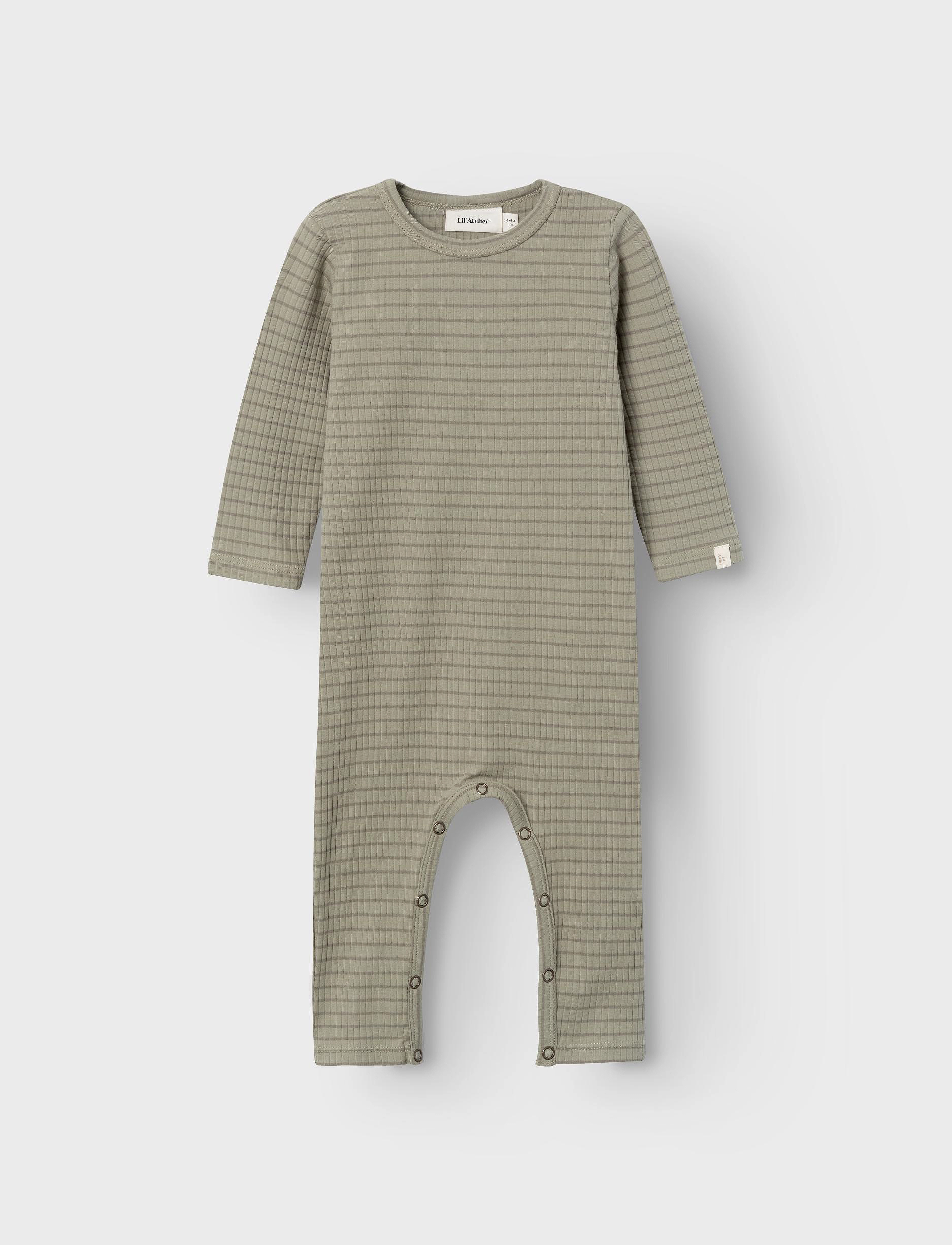 Lil'Atelier - NBMLOLO LS NIGHT SUIT MAR LIL - elm - 3