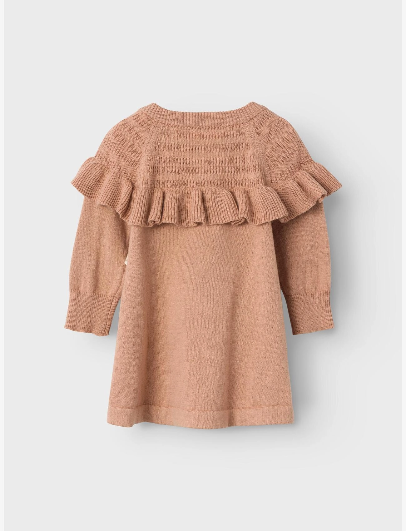 Lil'Atelier - NBFNINA LS KNIT DRESS LIL - nougat - 1