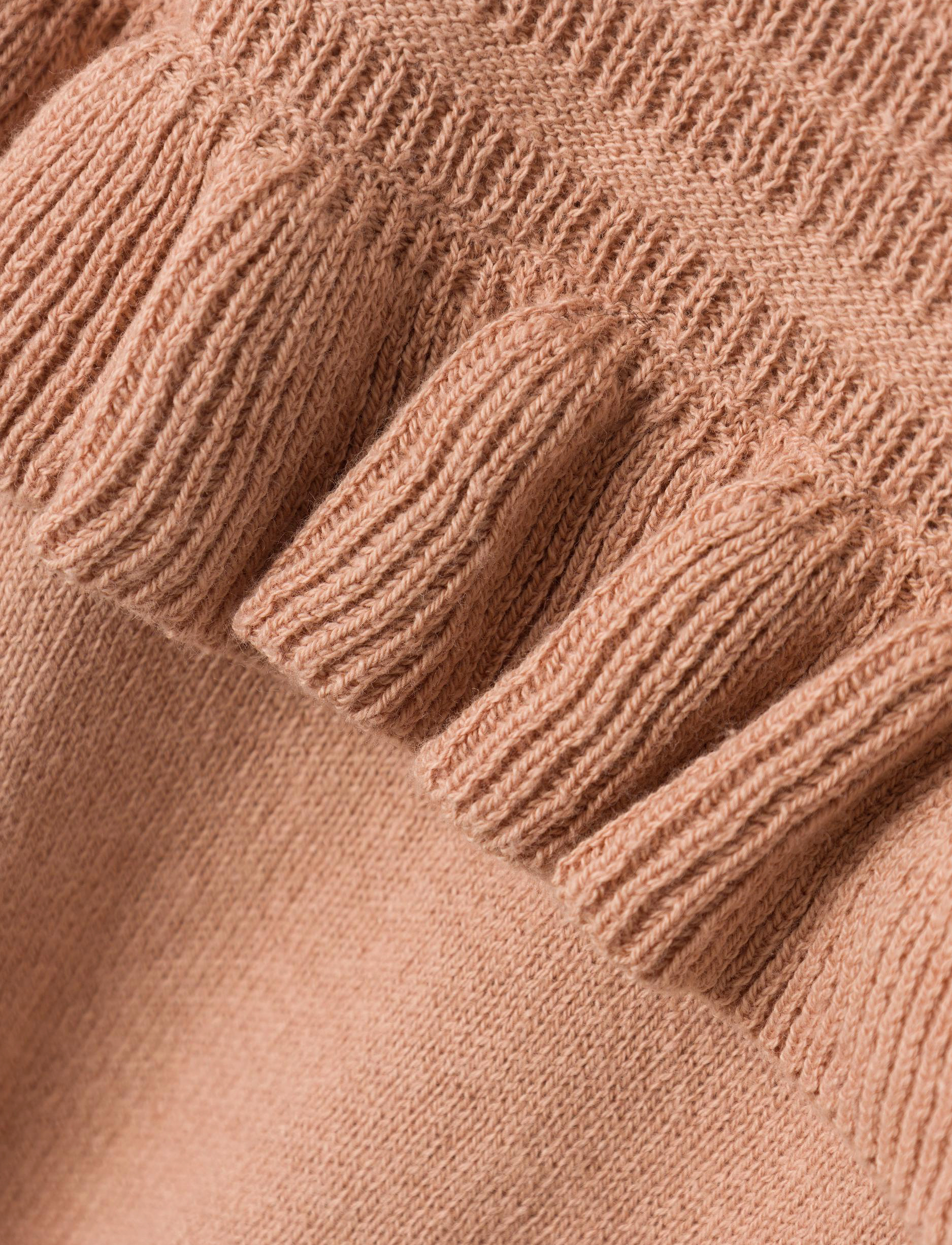 Lil'Atelier - NBFNINA LS KNIT DRESS LIL - nougat - 2
