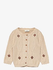 Lil'Atelier - NBFTILA LS KNIT CARD LIL - cardigans - fog - 0