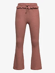 Lil'Atelier - NMFTHORA SLIM BOOTCUT LEGGING LIL - madalaimad hinnad - carob brown - 0