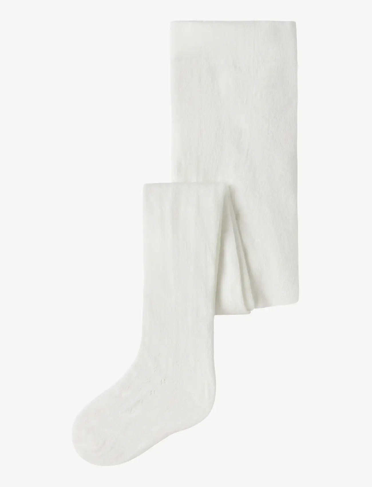 Lil'Atelier - NMFILSO POINTELLE PANTYHOSE LIL - strømpebukser - coconut milk - 0