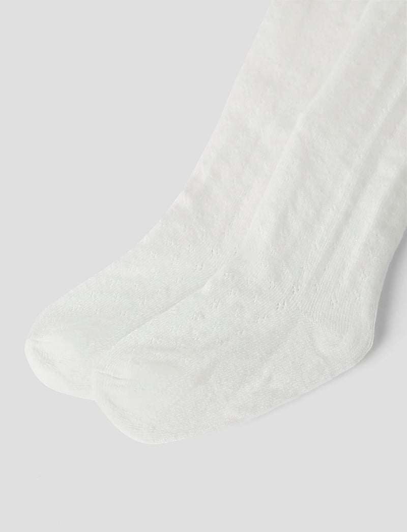 Lil'Atelier - NMFILSO POINTELLE PANTYHOSE LIL - strømpebukser - coconut milk - 2