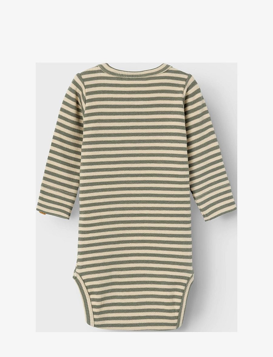 Lil'Atelier - NBMGAGO LS SLIM BODY LIL NOOS - rompers met lange mouwen - fog - 2