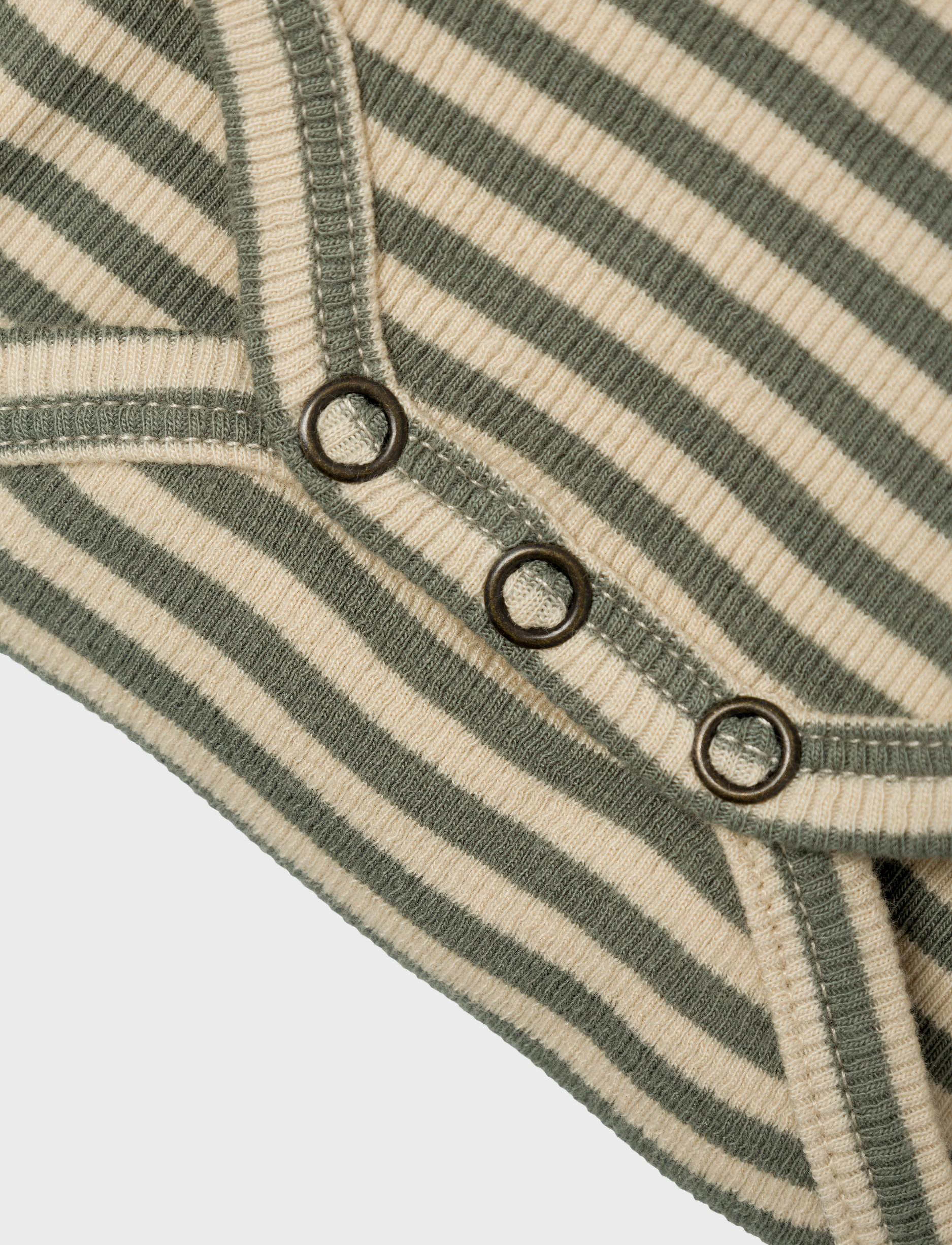 Lil'Atelier - NBMGAGO LS SLIM BODY LIL NOOS - langerma samfellur - fog - 3