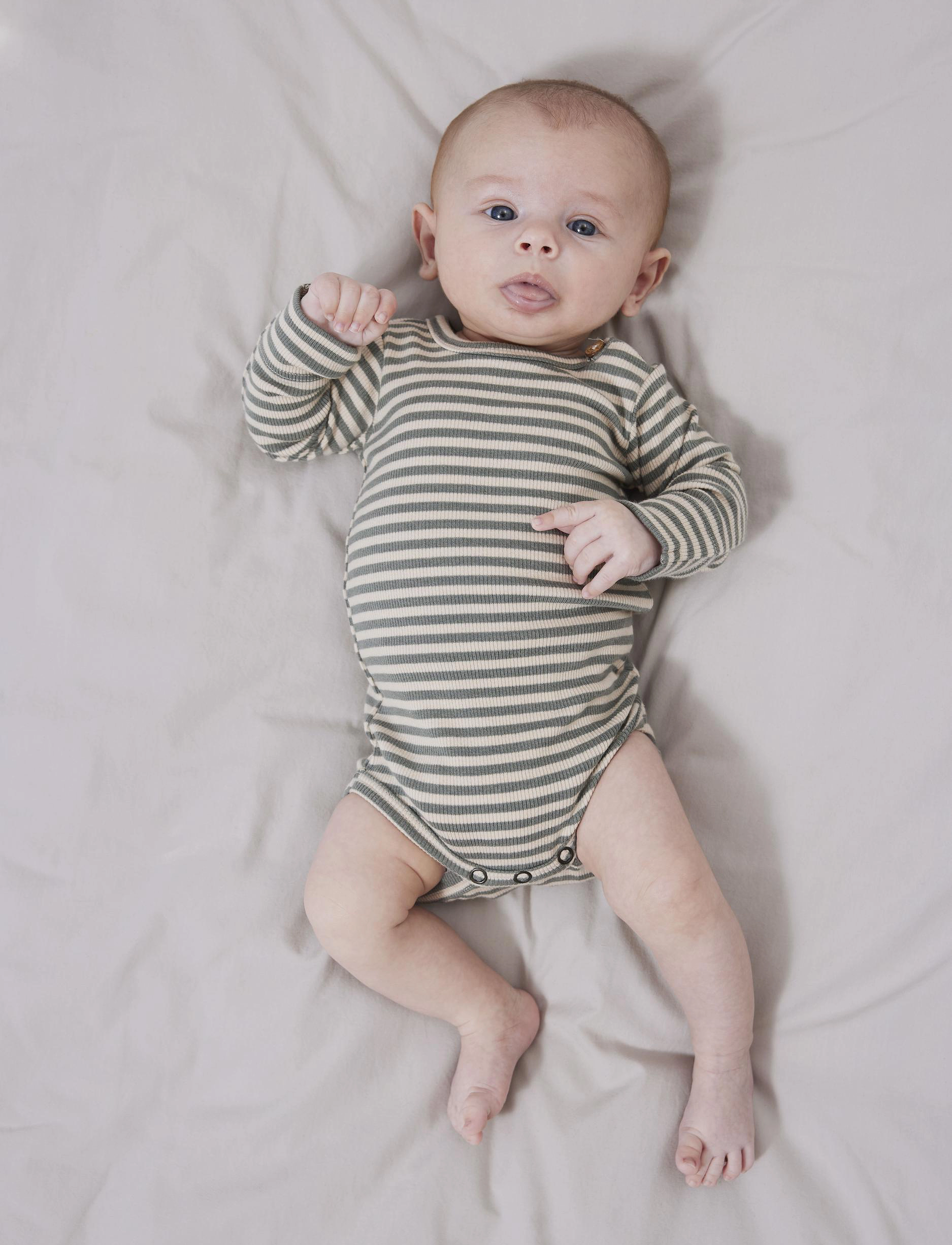 Lil'Atelier - NBMGAGO LS SLIM BODY LIL NOOS - langerma samfellur - fog - 5