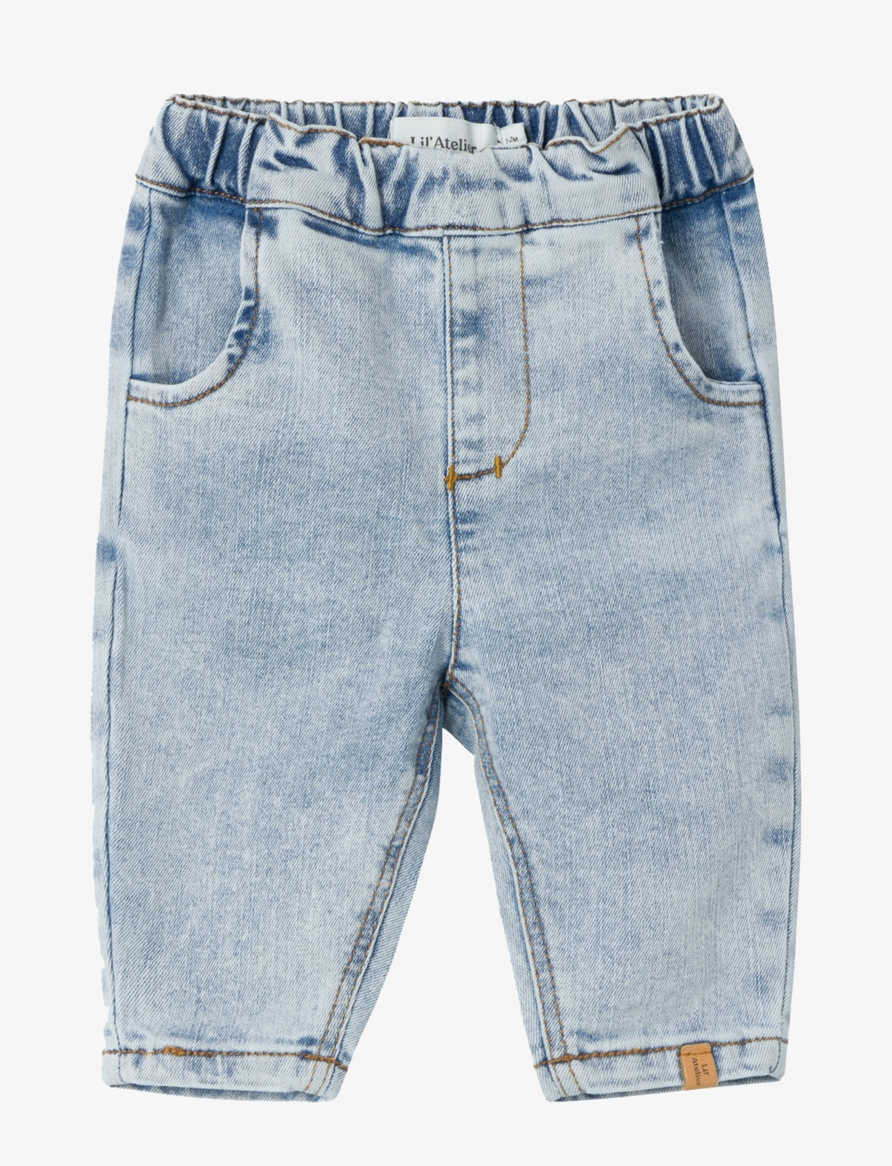 Lil'Atelier NBMBEN TAPERED JEANS 4412-LO LIL NOOS - Tapered jeans - LIGHT BLUE DENIM / blue