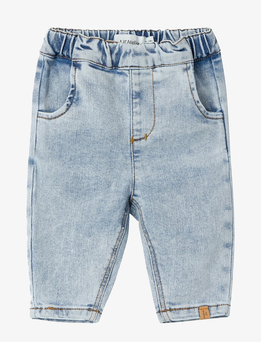 Lil'Atelier - NBMBEN TAPERED JEANS 4412-LO LIL NOOS - tapered jeans - light blue denim - 1