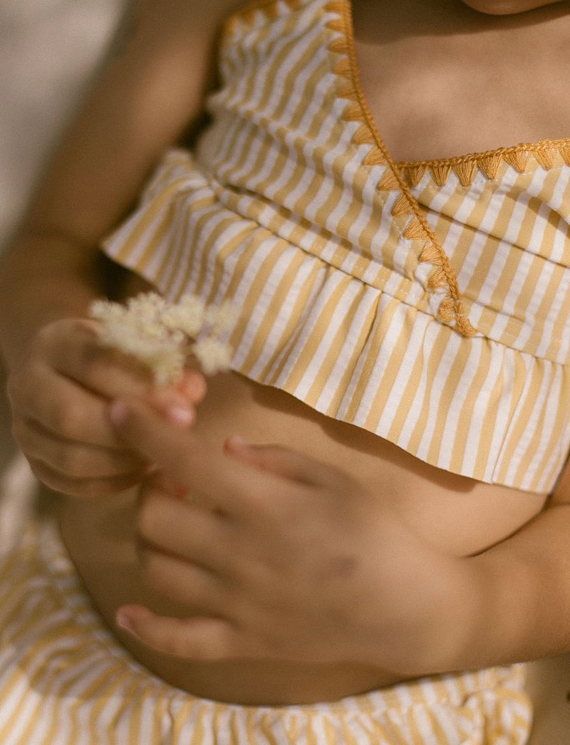 Lil'Atelier - NMFFARROW SWIM SET LIL - bikinis - sahara sun - 4