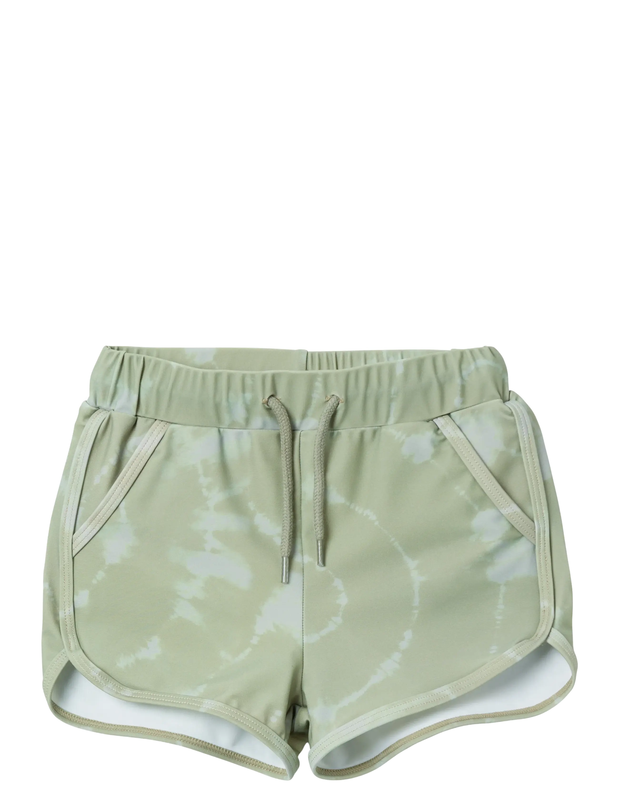 Lil'Atelier - NMMFABIO LOOSE SWIM SHORTS LIL - dried sage - 1
