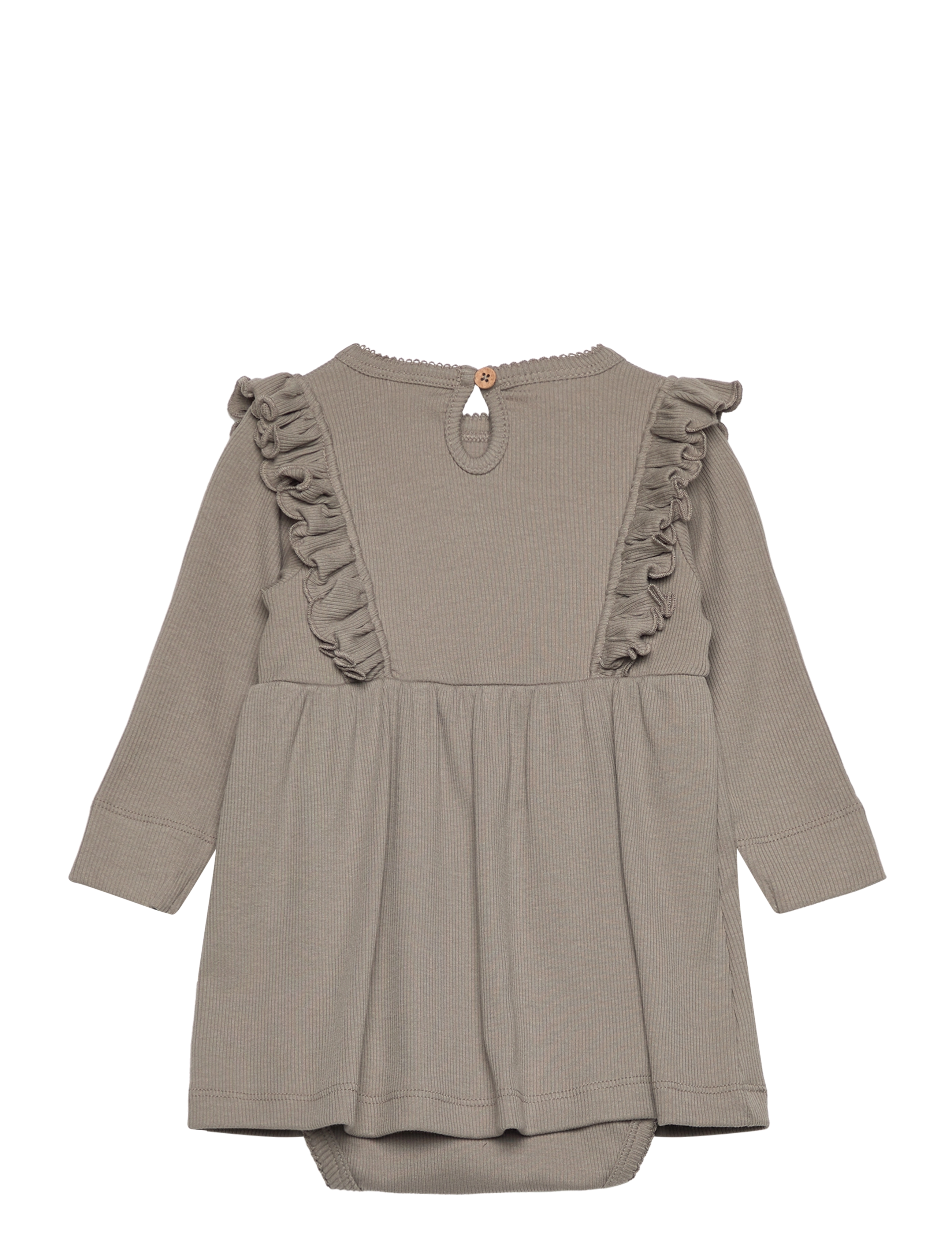 Lil'Atelier - NBFGAGO DIA LS BODY DRESS LIL - dried sage - 1