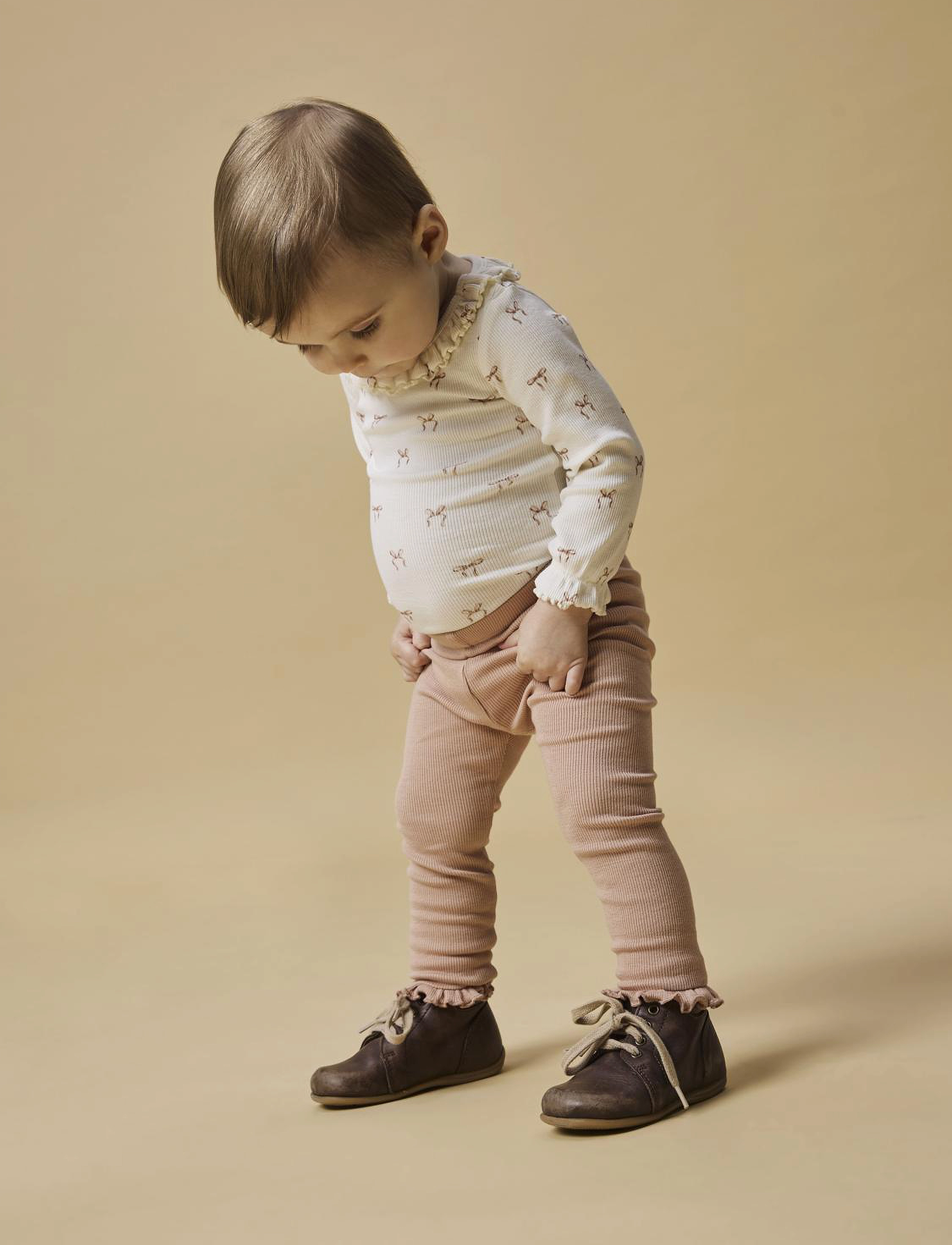 Lil'Atelier - NBFGAGO DIA SLIM LEGGING LIL - mahogany rose - 5