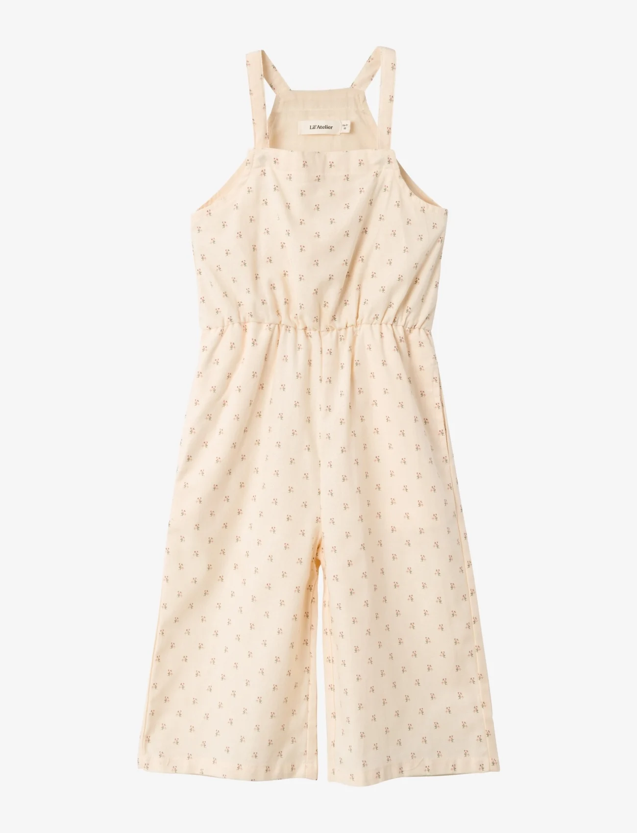 Lil'Atelier - NMFFAMAJA LOOSE ANCLE OVERALL LIL - sommarfynd - turtledove - 0