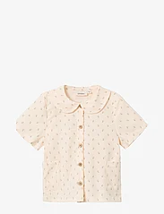 Lil'Atelier - NMFFAMAJA SS LOOSE SHIRT LIL - short-sleeved shirts - turtledove - 0