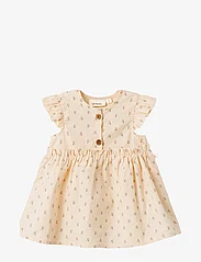 Lil'Atelier - NBFFAMAJA CAPSL DRESS LIL - lyhythihaiset - turtledove - 0