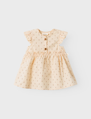 Lil'Atelier - NBFFAMAJA CAPSL DRESS LIL - short-sleeved casual dresses - turtledove - 2