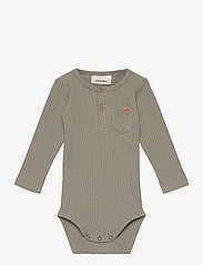 Lil'Atelier - NBMDIMO LS SLIM BODY LIL - long-sleeved - dried sage - 0