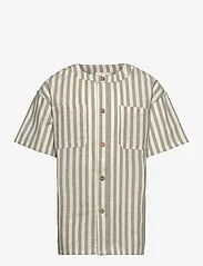 Lil'Atelier - NMMDINO SS LOOSE SHIRT LIL - short-sleeved shirts - turtledove - 0