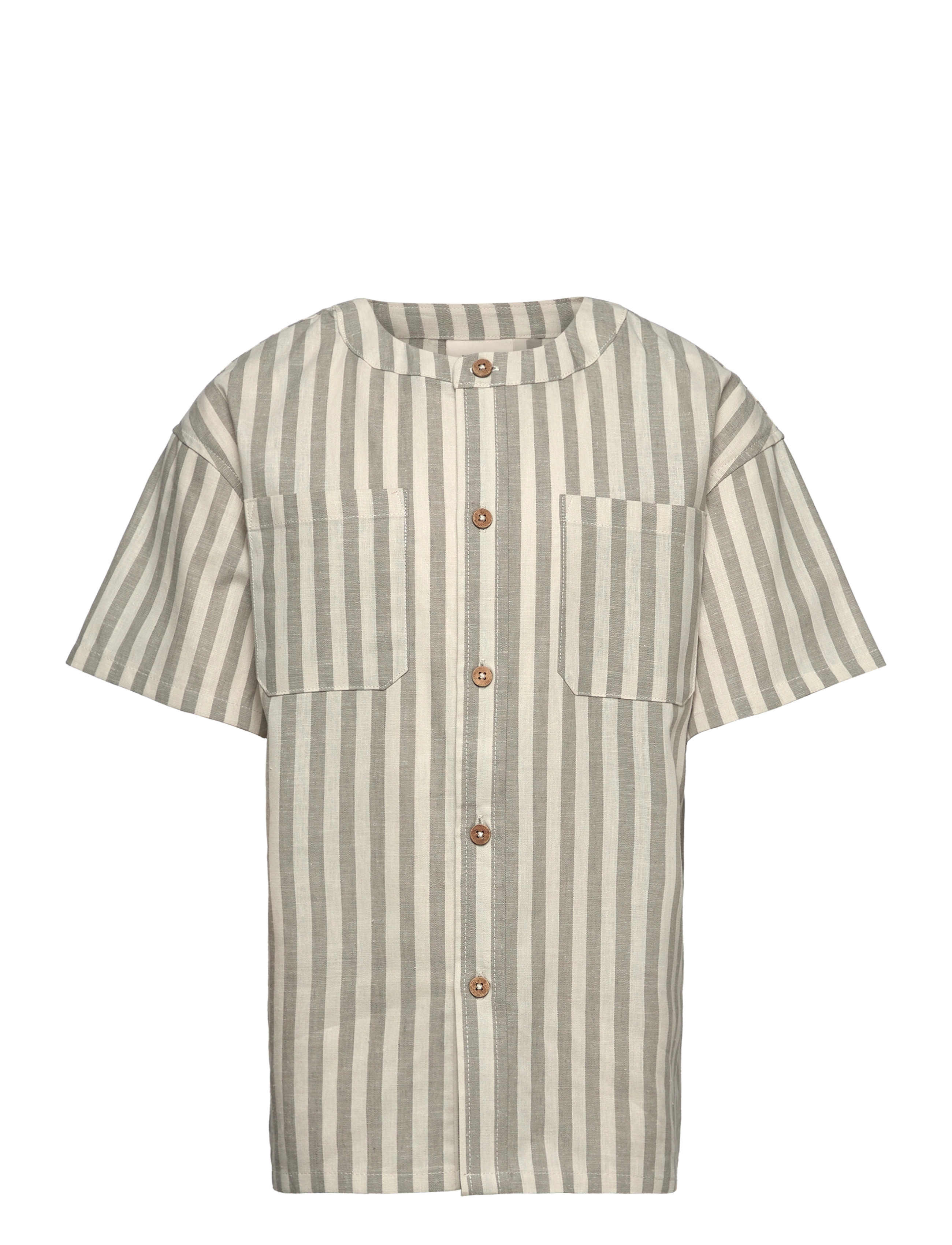 Lil'Atelier - NMMDINO SS LOOSE SHIRT LIL - turtledove - 1
