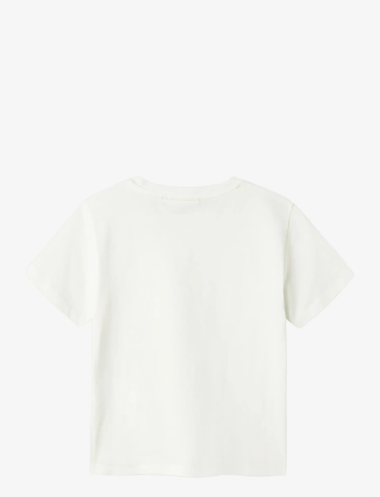 Lil'Atelier - NMMDOLAN SS LOOSE TOP LIL NOOS - short-sleeved t-shirts - coconut milk - 1