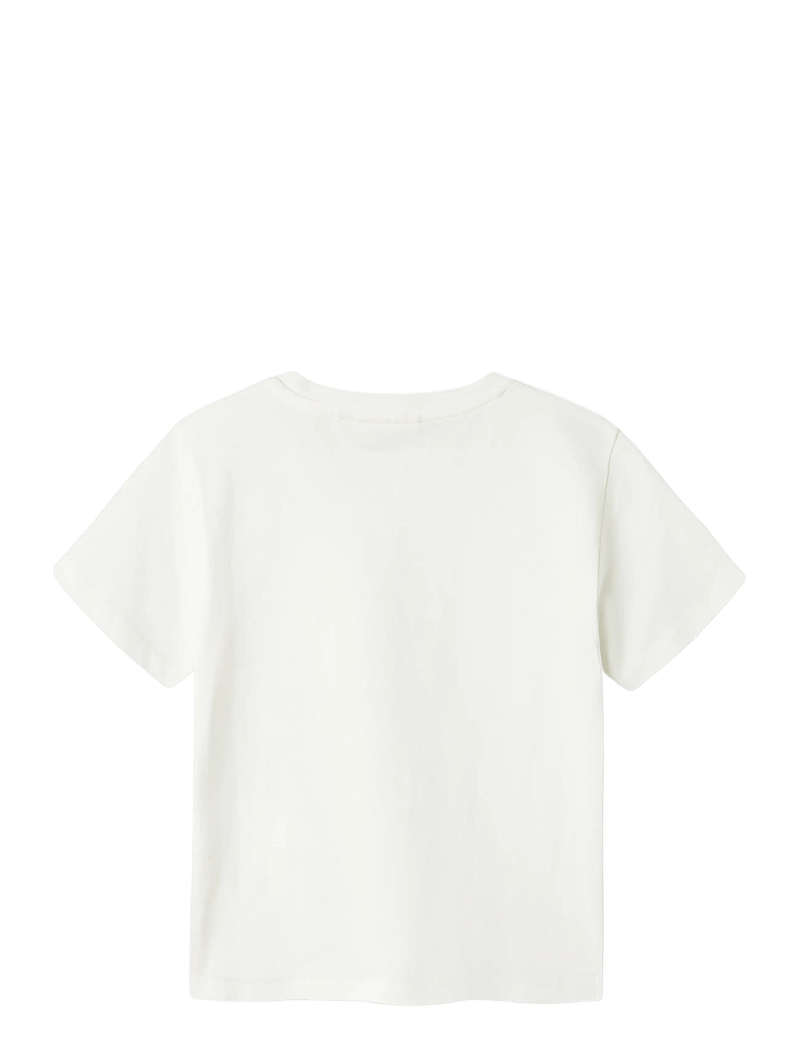Lil'Atelier - NMMDOLAN SS LOOSE TOP LIL NOOS - short-sleeved t-shirts - coconut milk - 1