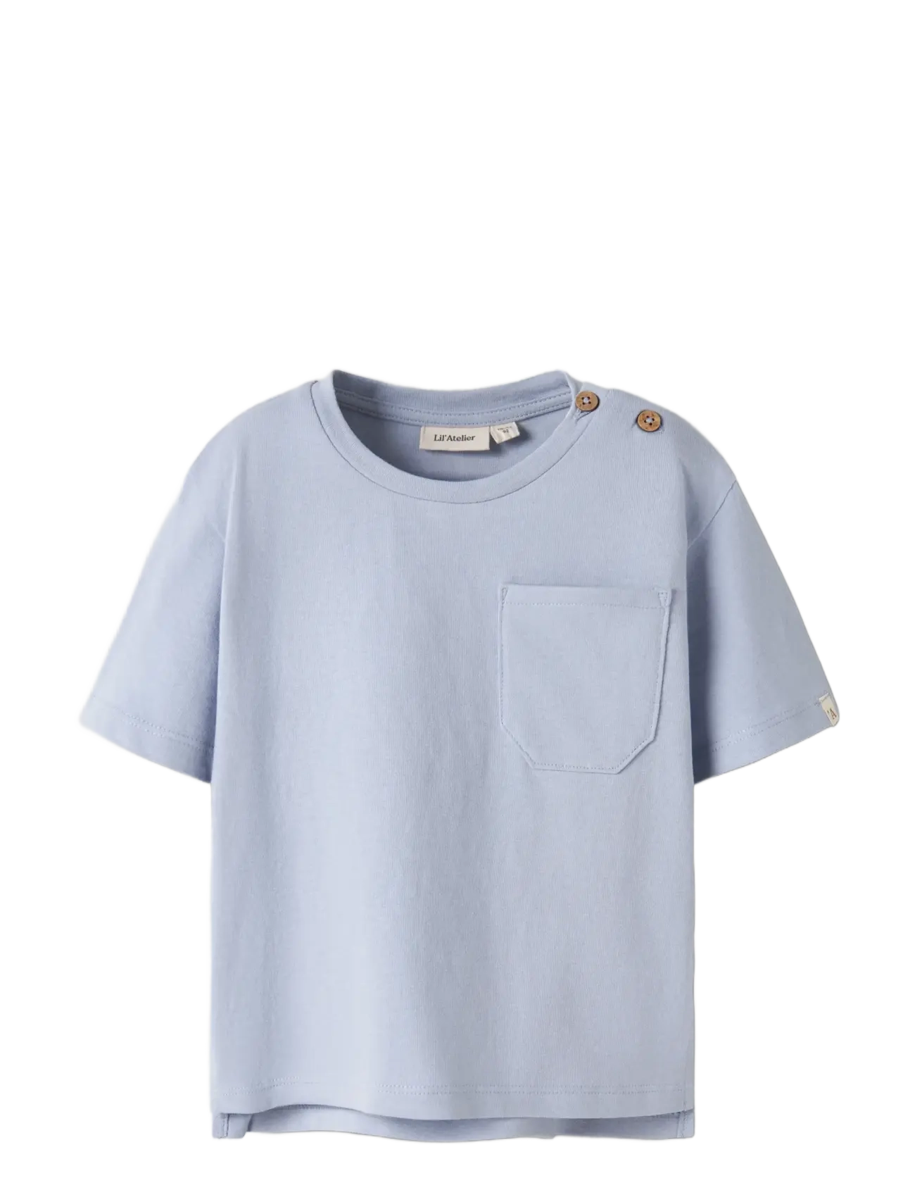 Lil'Atelier NMMDOLAN SS LOOSE TOP LIL NOOS - Överdelar - ZEN BLUE / blue