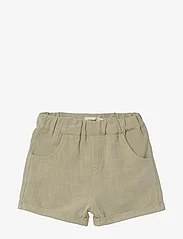 Lil'Atelier - NMMDOLIE FIN LOOSE SHORTS LIL - sweat shorts - moss gray - 0