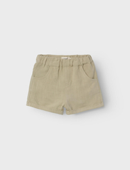 Lil'Atelier - NMMDOLIE FIN LOOSE SHORTS LIL - mjukisshorts - moss gray - 2