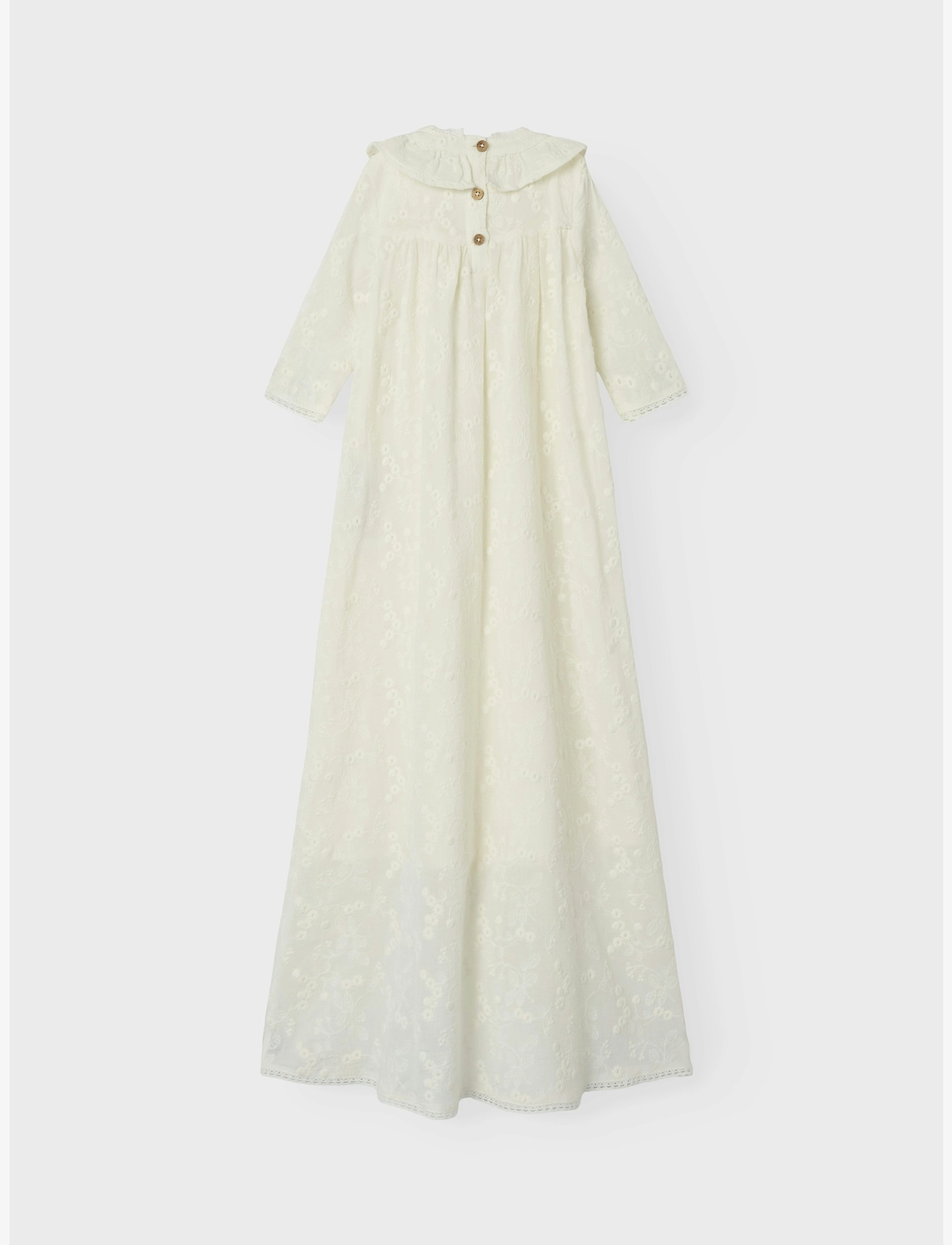 Lil'Atelier - NBFFAUNA LS OCCASION DRESS LIL - coconut milk - 1
