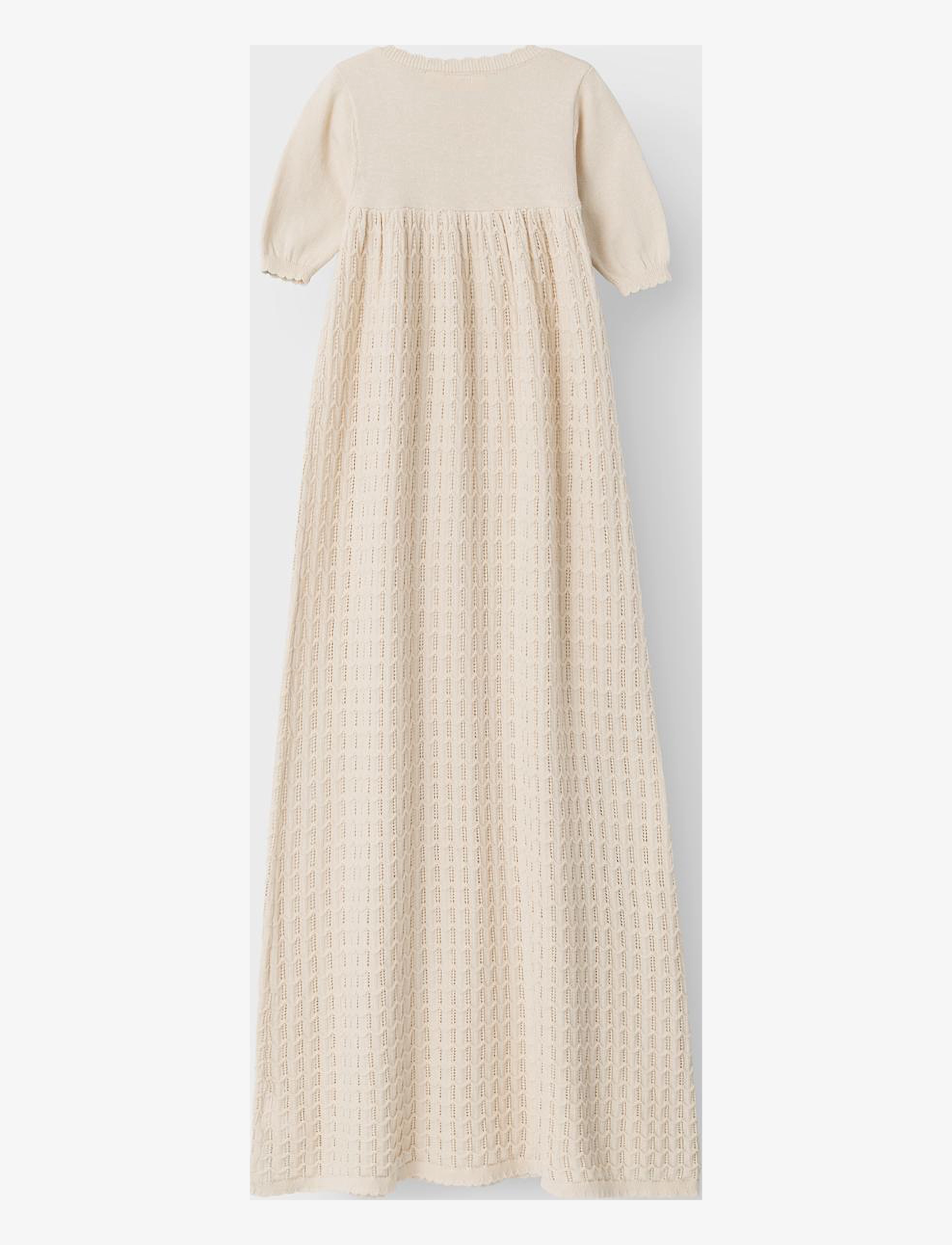 Lil'Atelier - NBNFAUCI LS OCCASION KNIT DRESS LIL - sandshell - 1