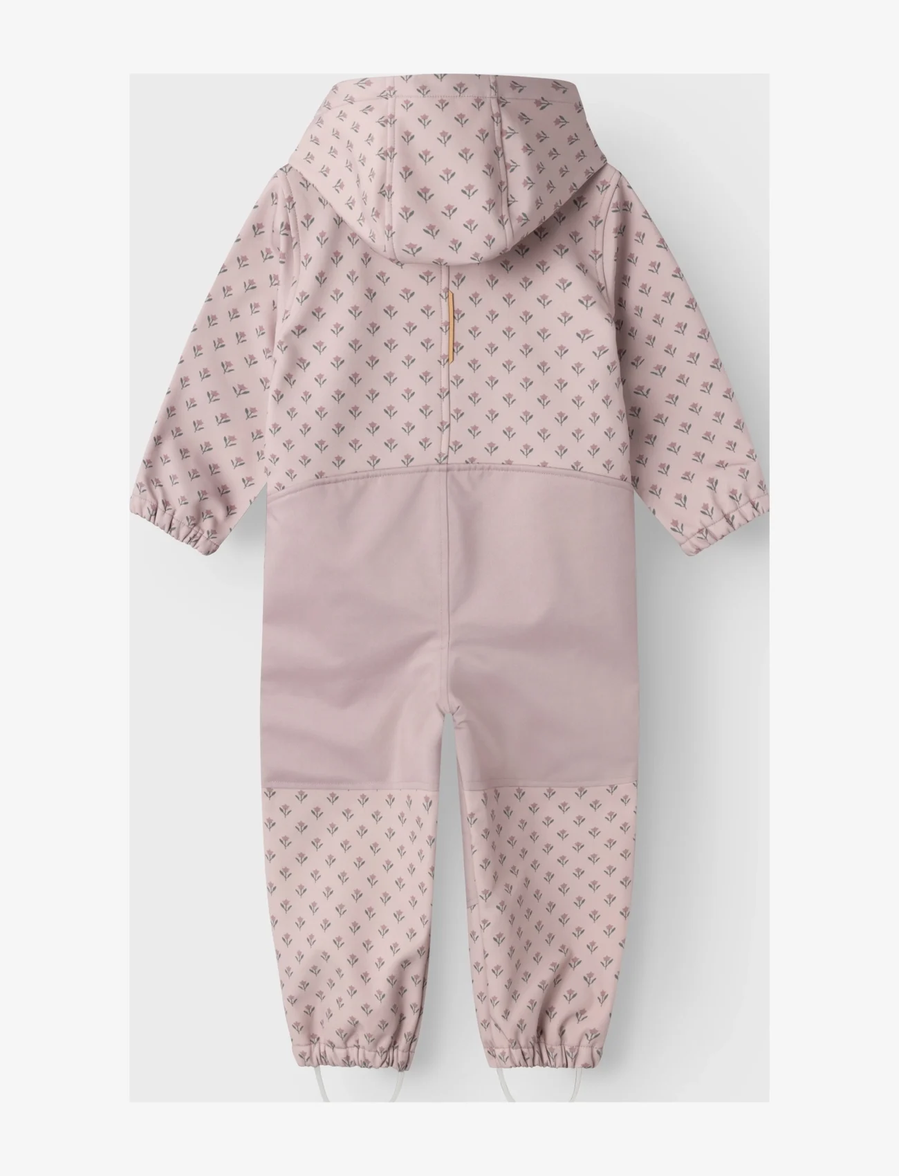 Lil'Atelier - NMFLAALFA SUIT AOP FO LIL - softshelloveralls - violet ice - 1