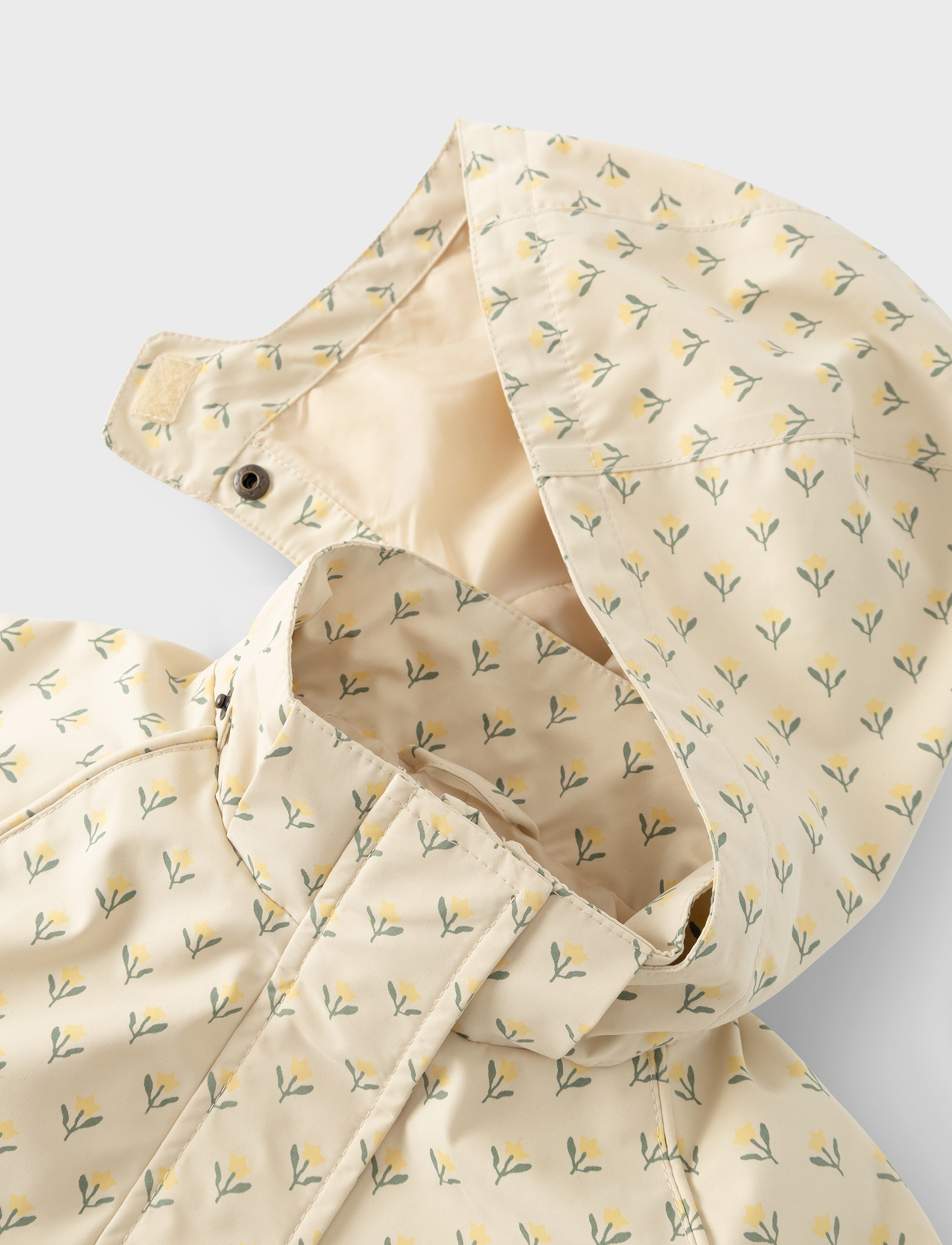 Lil'Atelier - NMFGERDA LONG JACKET WO PAD 1FO LIL - wood ash - 2