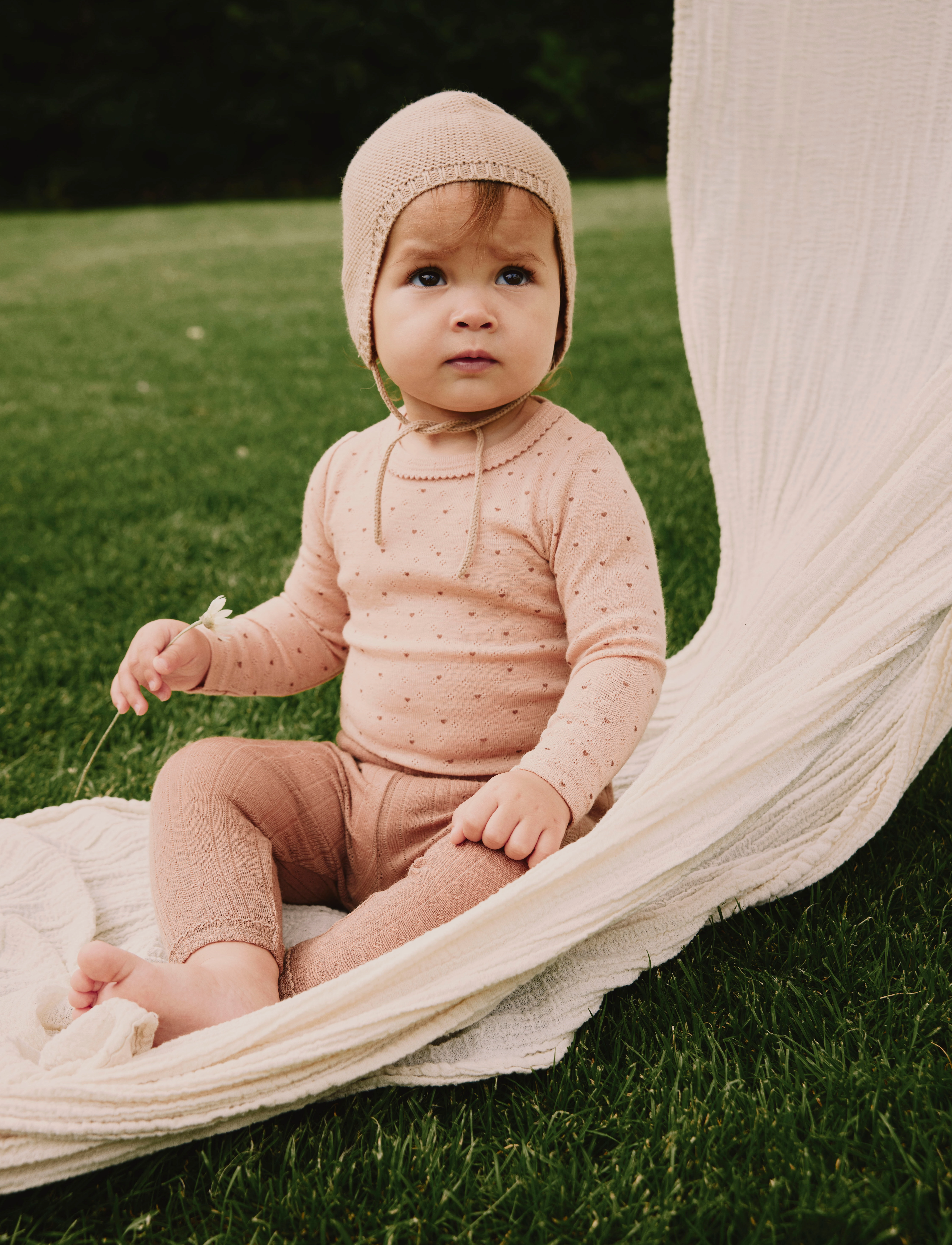 Lil'Atelier - NBFNAIMA WOOL LEGGINGS LIL - beaver fur - 2