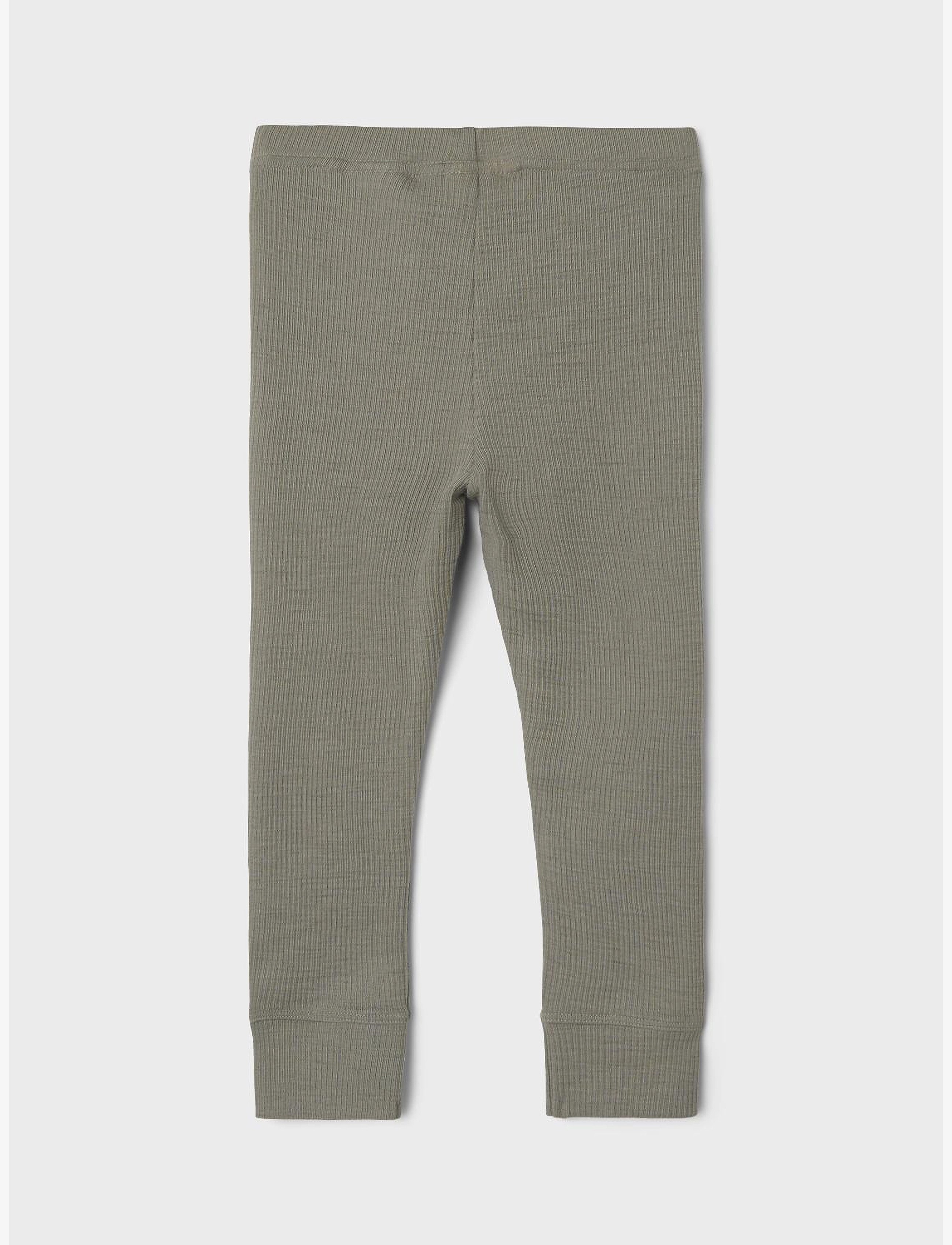 Lil'Atelier - NMMFABLE FIO WOOL LEGGINGS LIL - laurel oak - 1