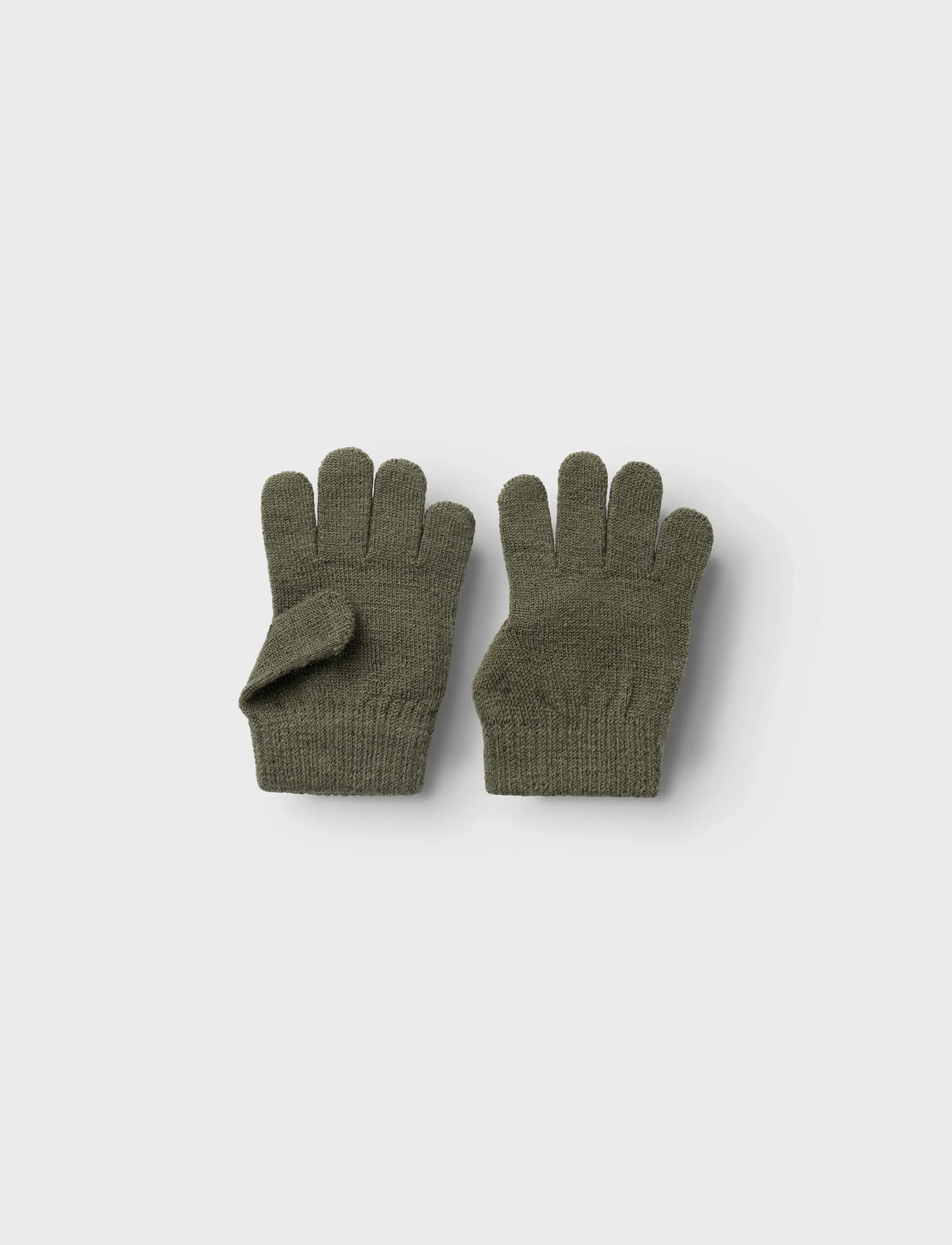 Lil'Atelier - NMNNANSON KNIT GLOVES 1LIL - kalamata - 2