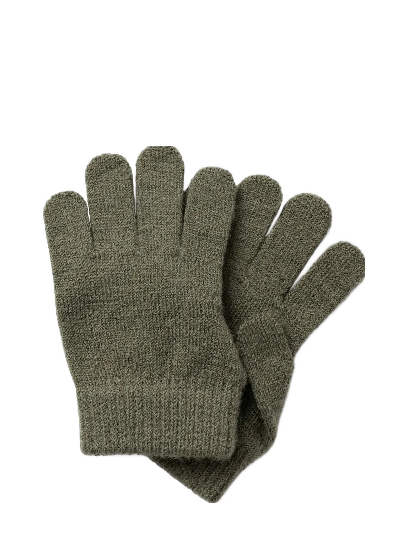 Lil'Atelier - NMNNANSON KNIT GLOVES 1LIL - kalamata - 1