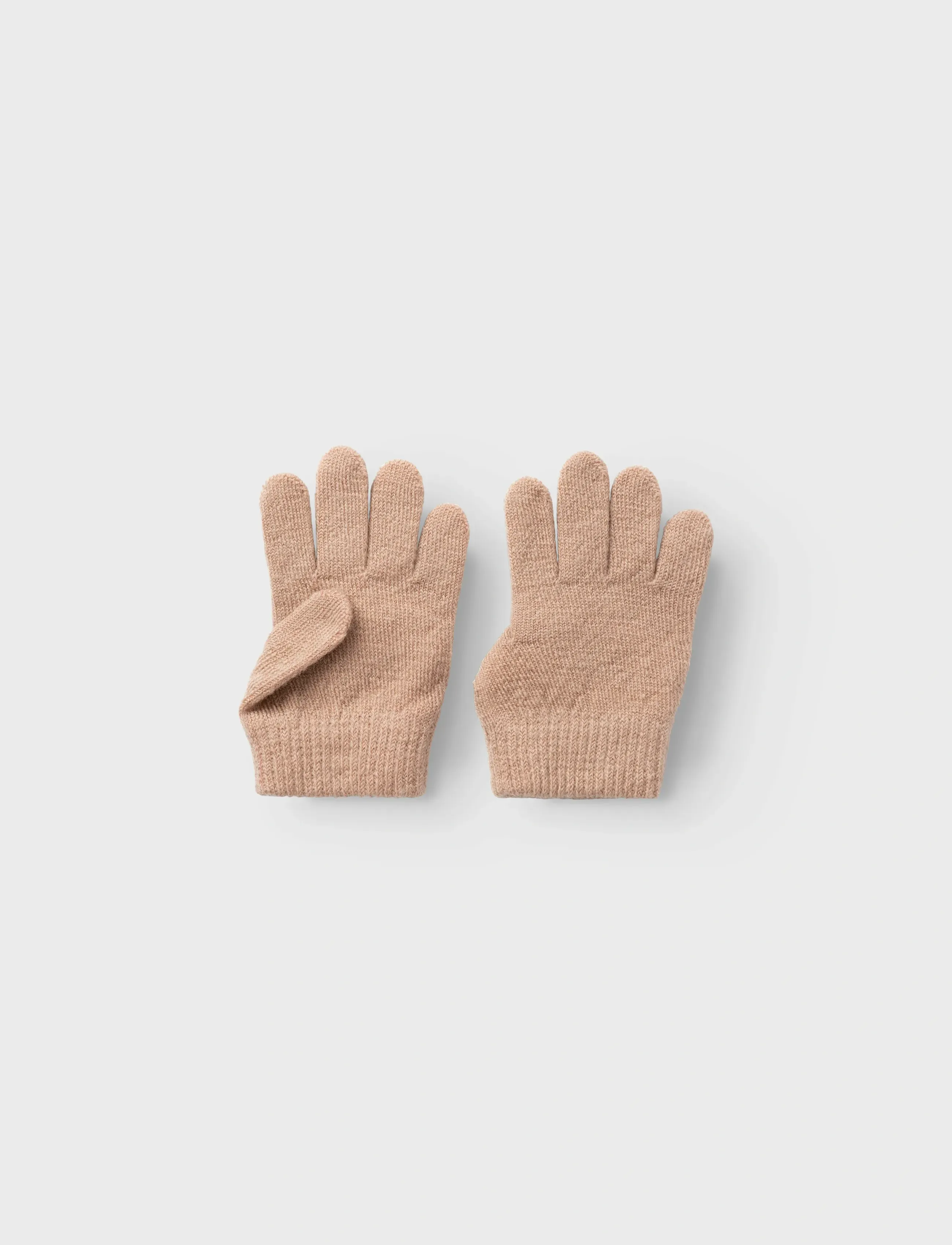 Lil'Atelier - NMNNANSON KNIT GLOVES 1LIL - rugby tan - 2