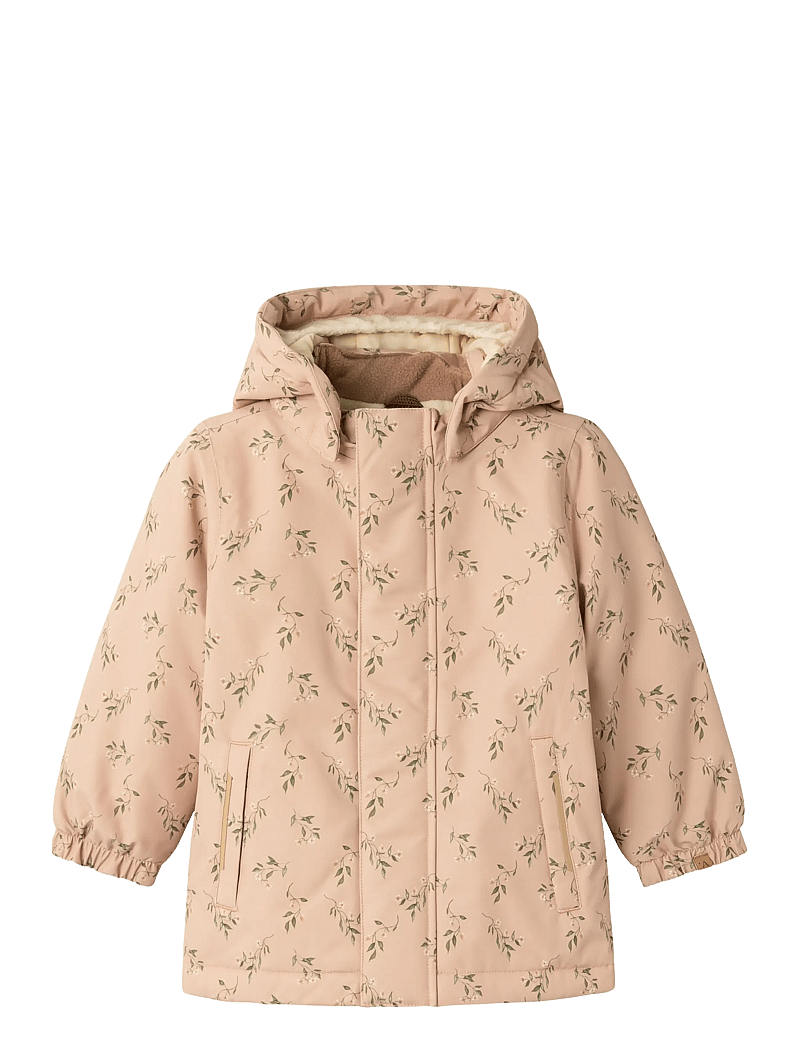 Lil'Atelier - NMFLASNOW10 JACKET AOP 1FO LIL - rugby tan - 0