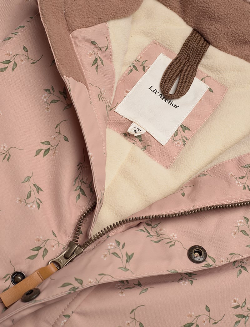 Lil'Atelier - NMFLASNOW10 JACKET AOP 1FO LIL - rugby tan - 4