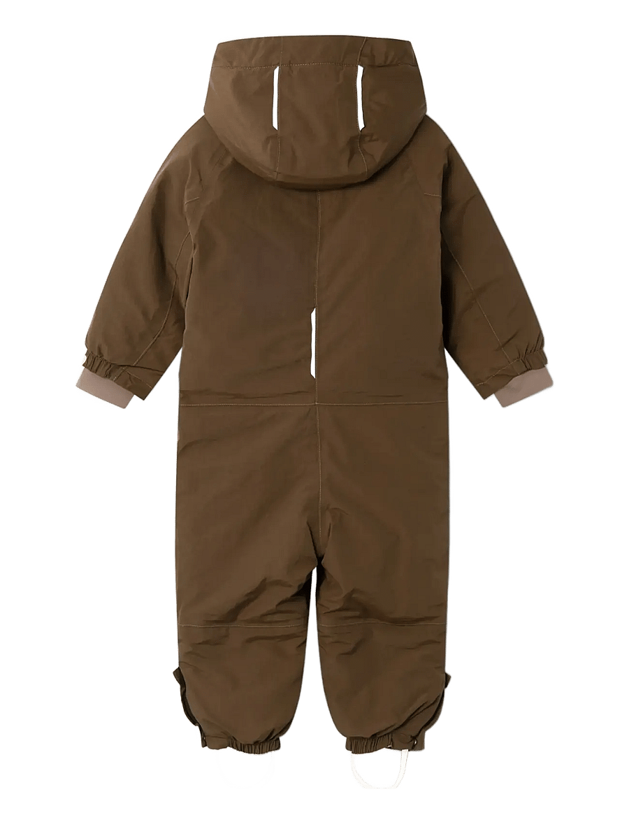 Lil'Atelier - NMNLASTORM SNOWSUIT FO LIL - dark earth - 1